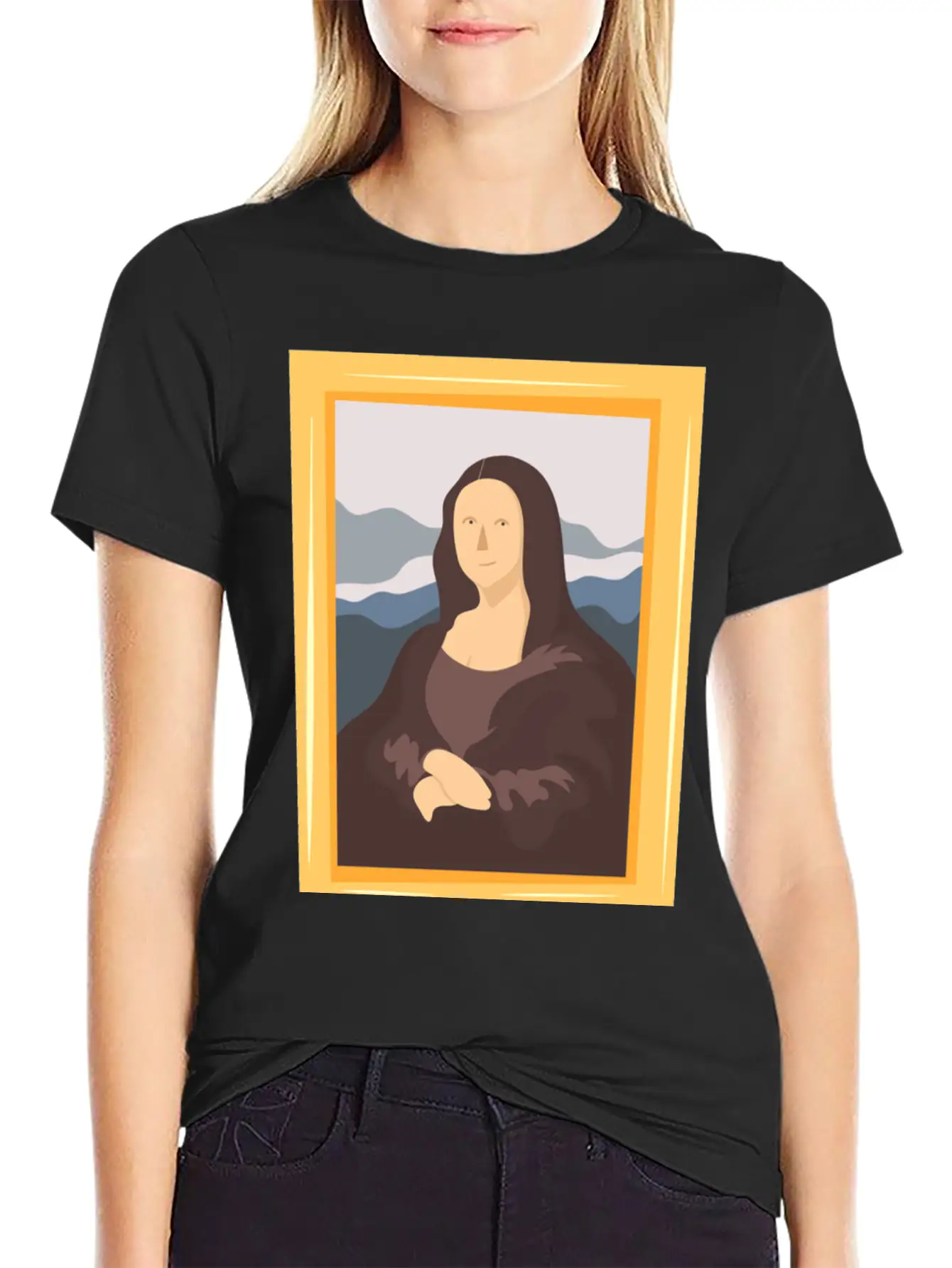 Renaissance Painting Relaxed Everyday Tee – Lightweight And Durable Cotton