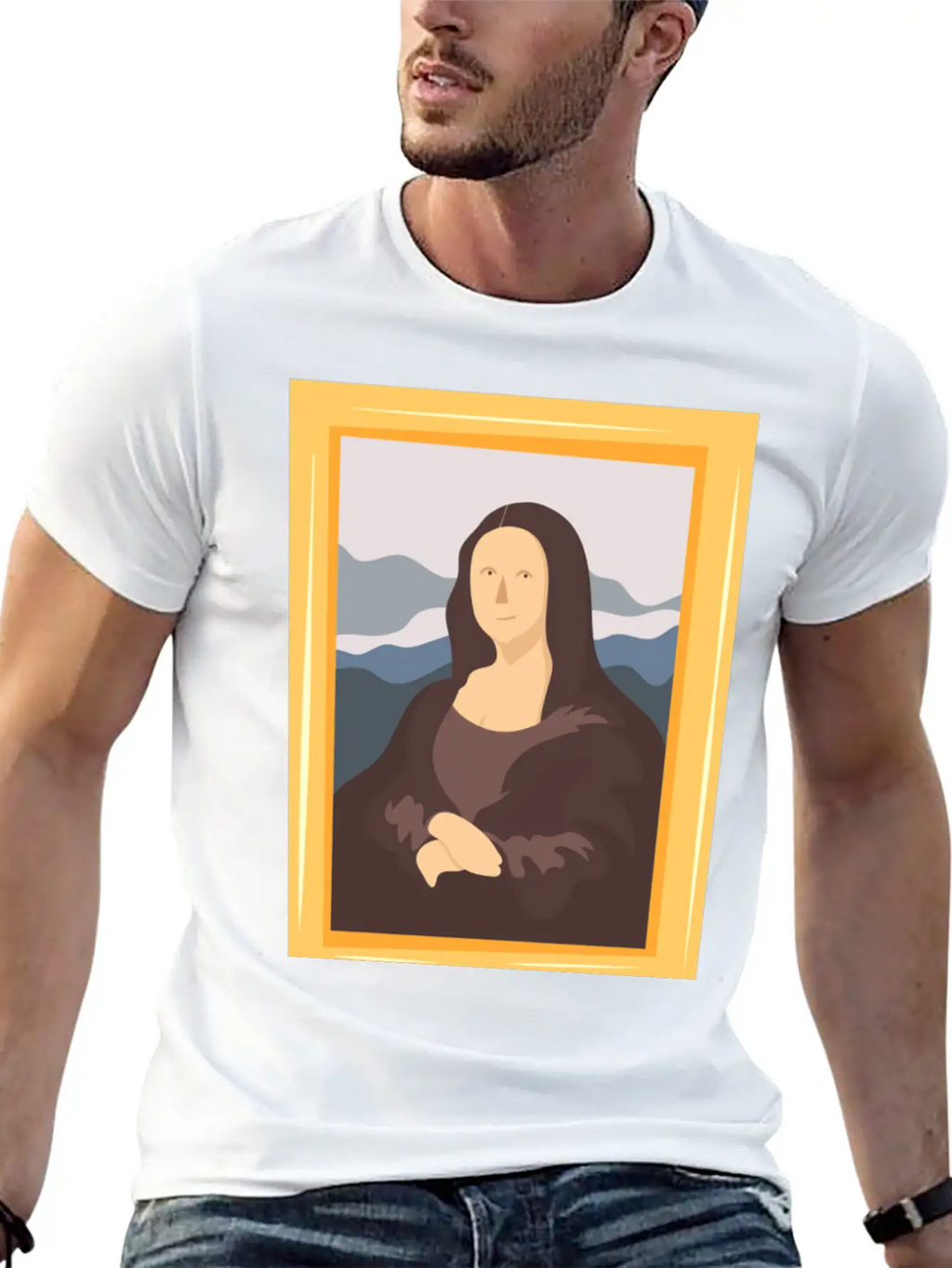 Renaissance Painting Relaxed Everyday Tee – Lightweight And Durable Cotton
