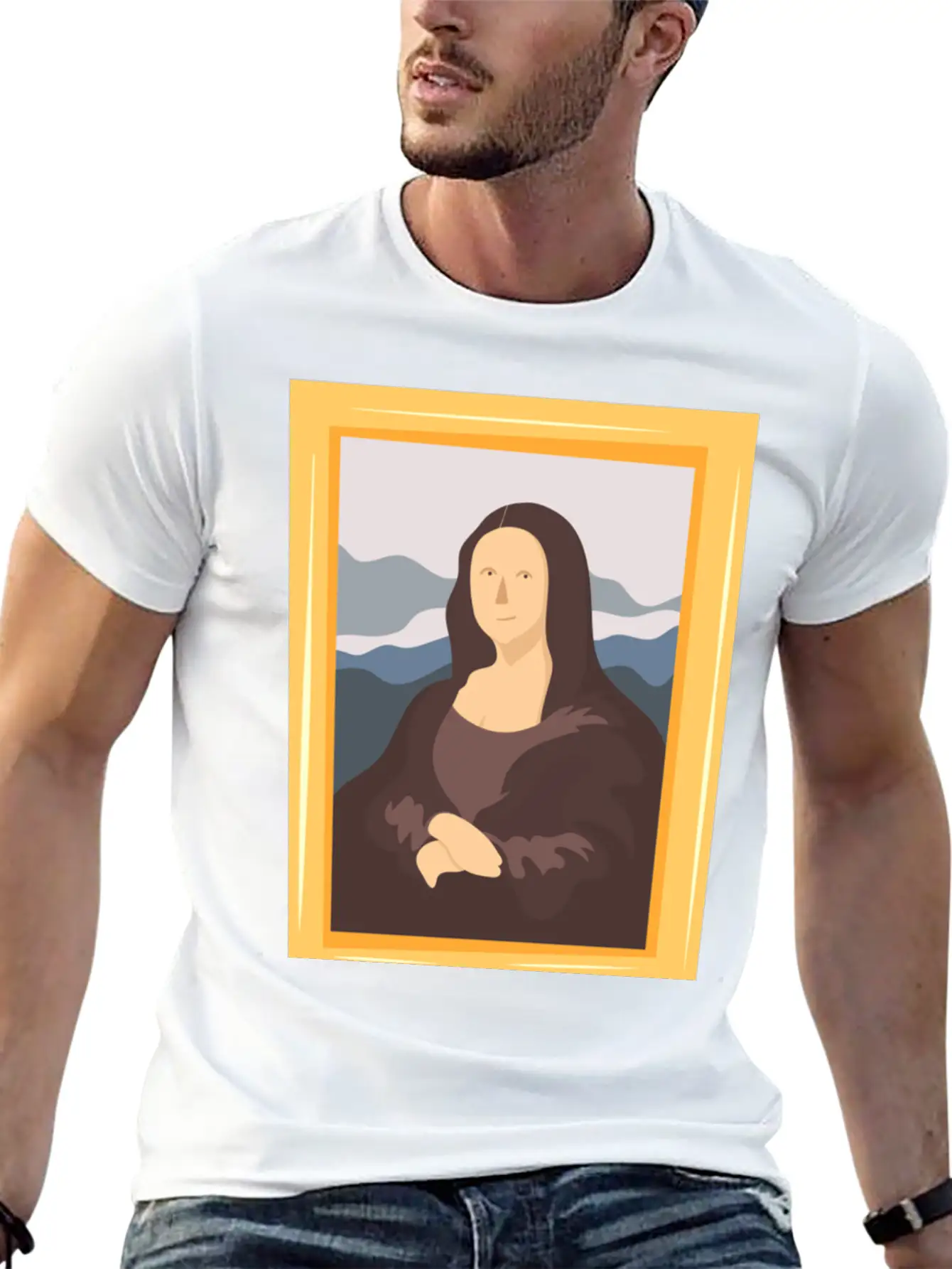 Renaissance Painting Relaxed Everyday Tee – Lightweight And Durable Cotton