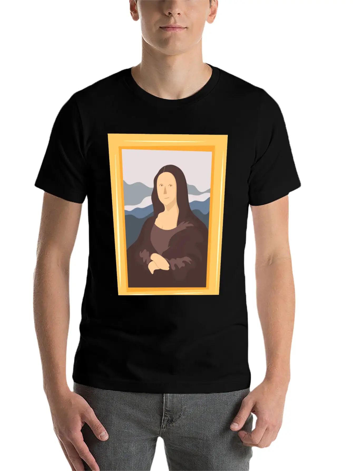 Renaissance Painting Relaxed Everyday Tee – Lightweight And Durable Cotton