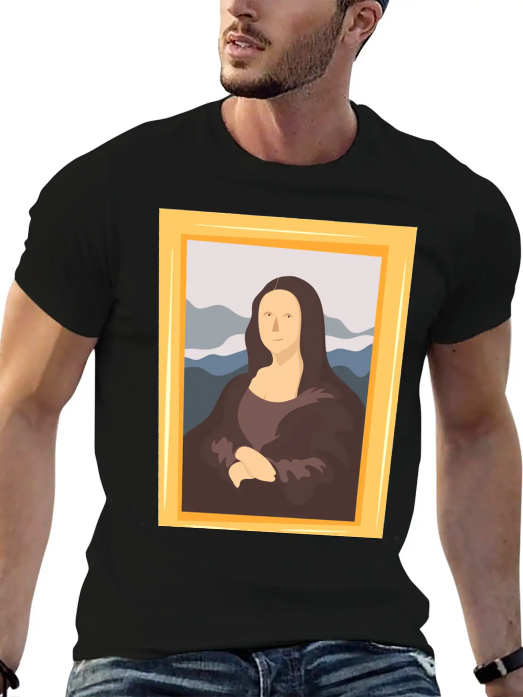Renaissance Painting Relaxed Everyday Tee – Lightweight And Durable Cotton