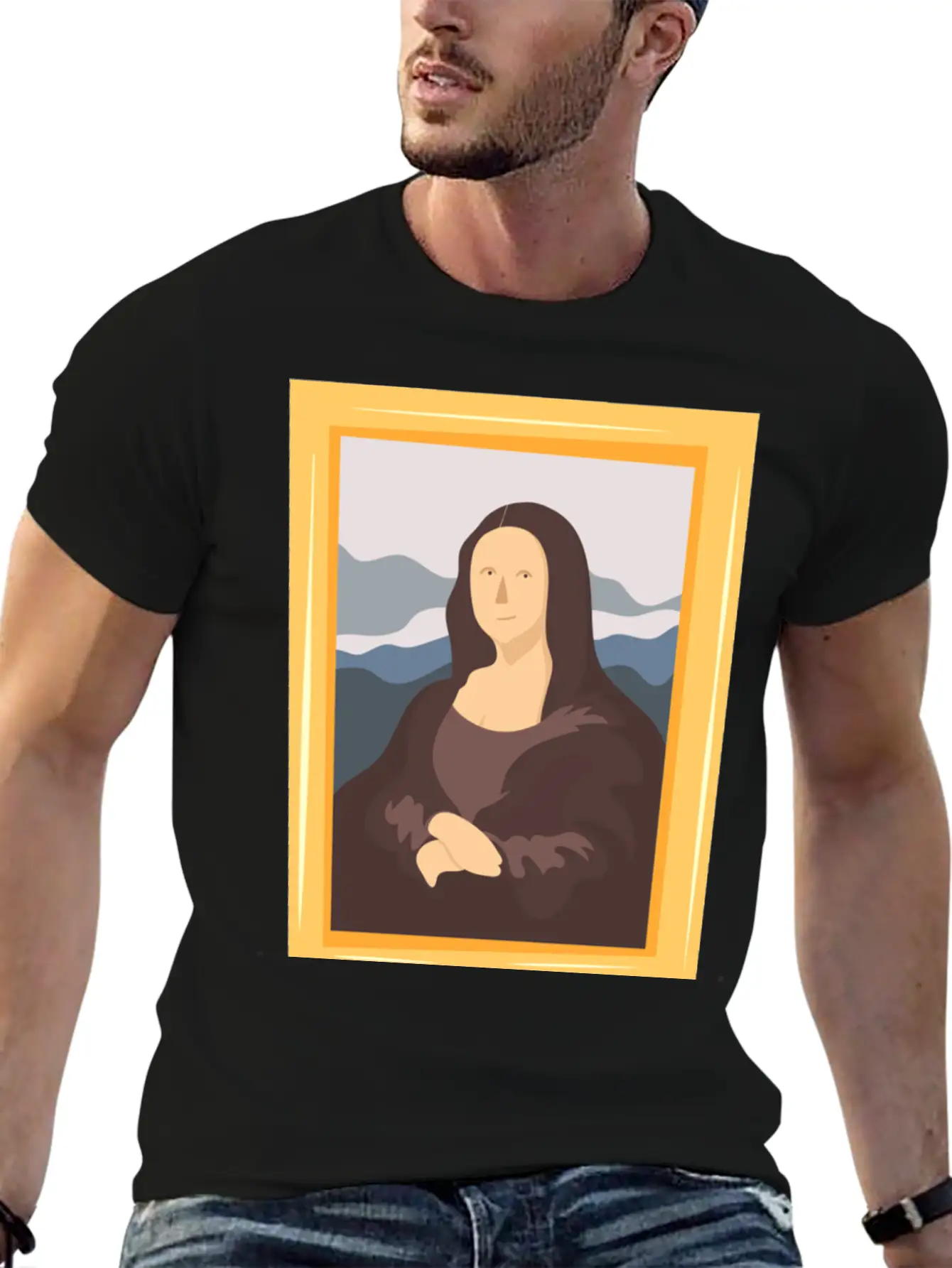Renaissance Painting Relaxed Everyday Tee – Lightweight And Durable Cotton