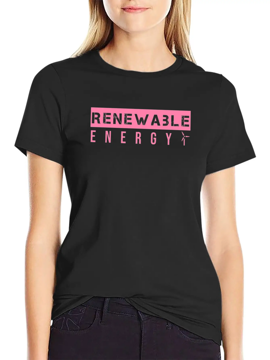 Renewable Energy Breathable Graphic T-Shirt – Perfect For Casual Days