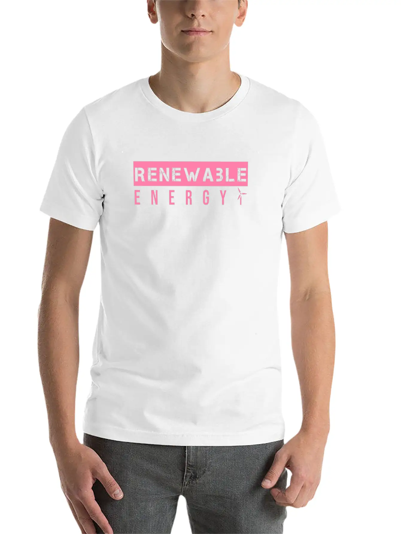 Renewable Energy Breathable Graphic T-Shirt – Perfect For Casual Days