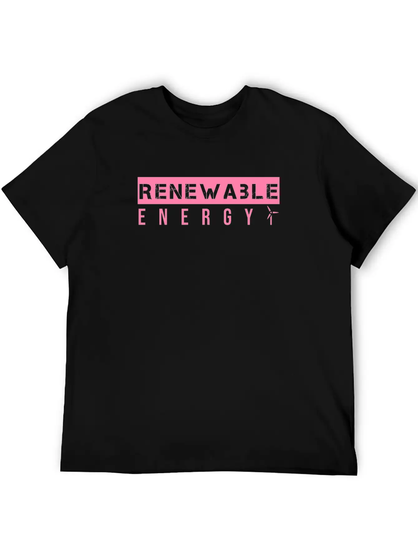 Renewable Energy Breathable Graphic T-Shirt – Perfect For Casual Days
