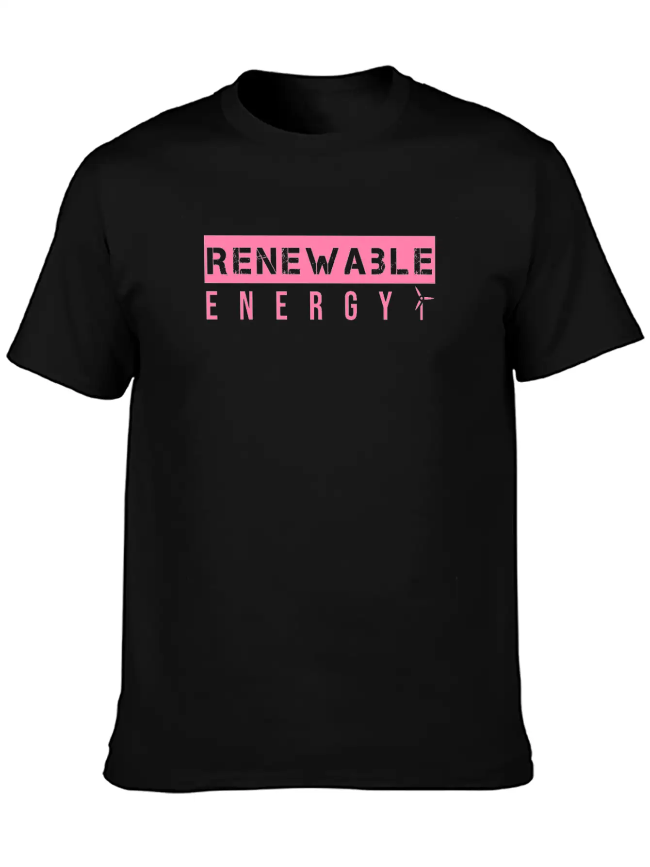 Renewable Energy Breathable Graphic T-Shirt – Perfect For Casual Days