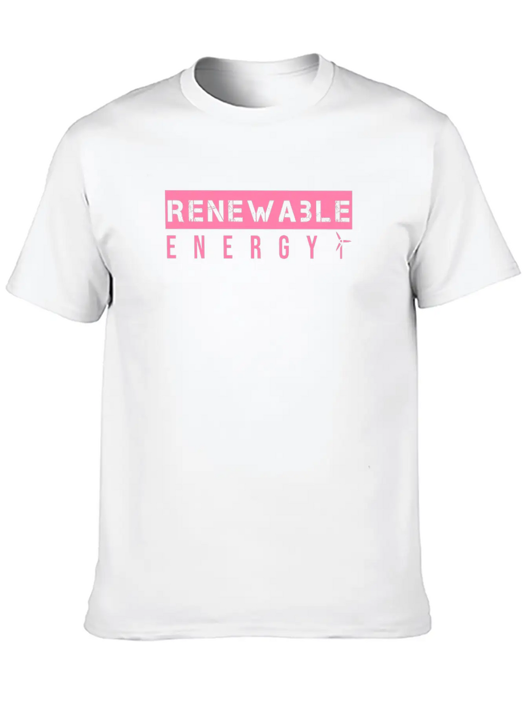 Renewable Energy Breathable Graphic T-Shirt – Perfect For Casual Days