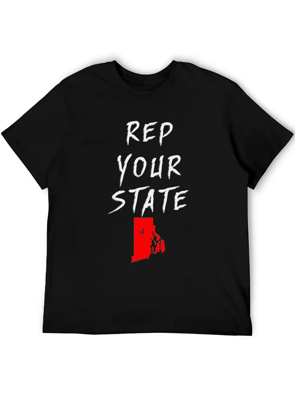 REP YOUR STATE RHODE ISLAND Classic Cotton Tee – Unisex Comfort For Any Season