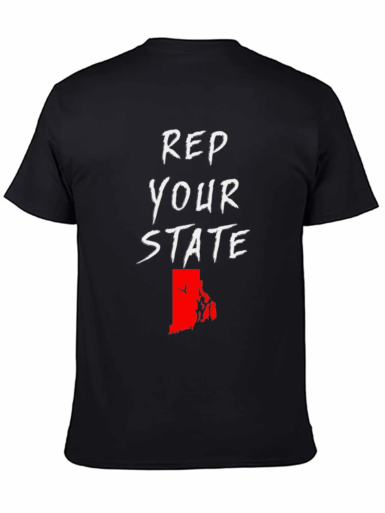 REP YOUR STATE RHODE ISLAND Classic Cotton Tee – Unisex Comfort For Any Season