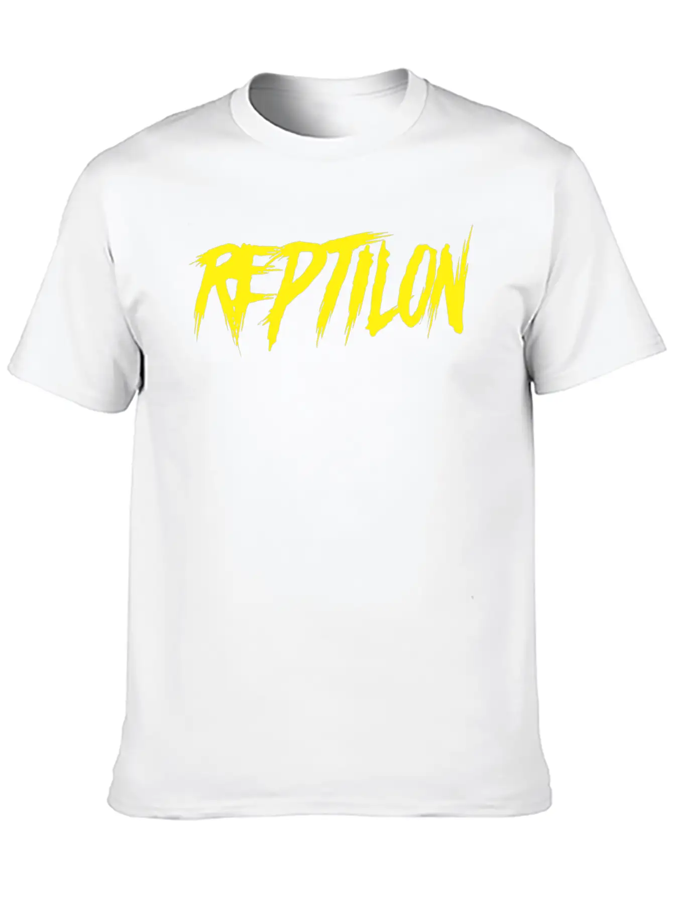 Reptilon Yellow Solo Classic Cotton Tee – Unisex Comfort For Any Season