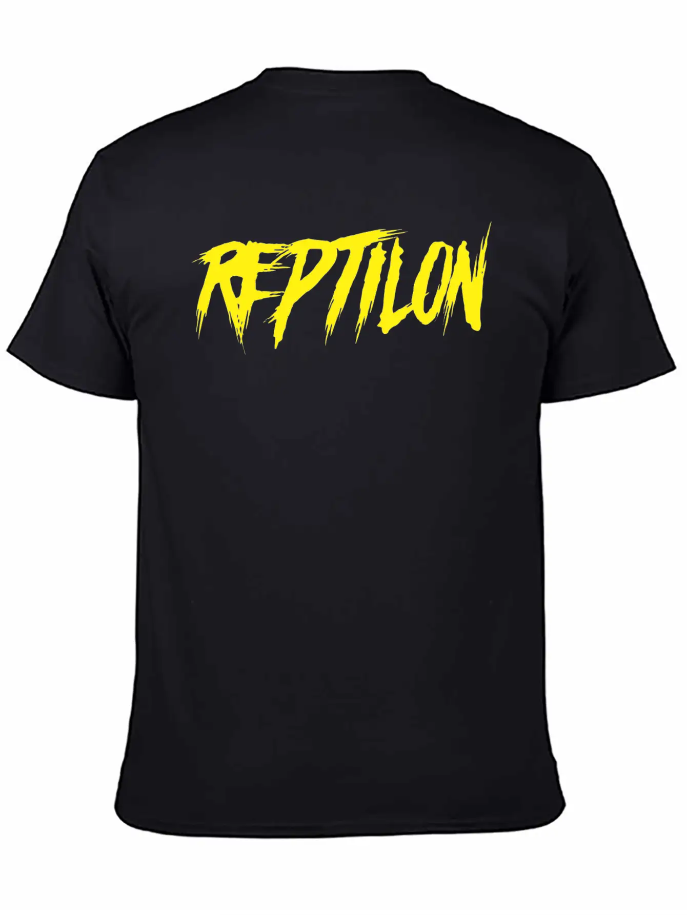Reptilon Yellow Solo Classic Cotton Tee – Unisex Comfort For Any Season