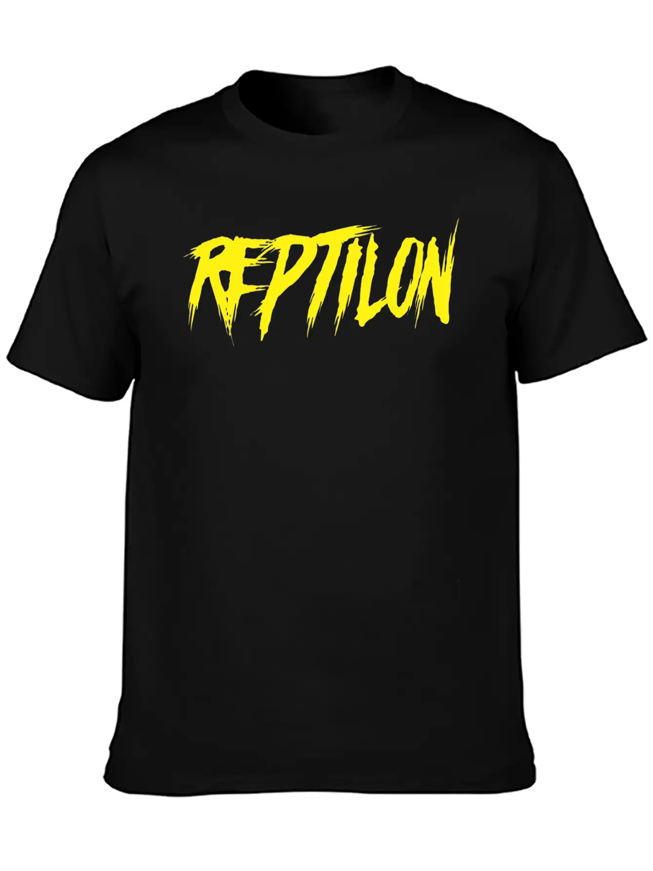 Reptilon Yellow Solo Classic Cotton Tee – Unisex Comfort For Any Season