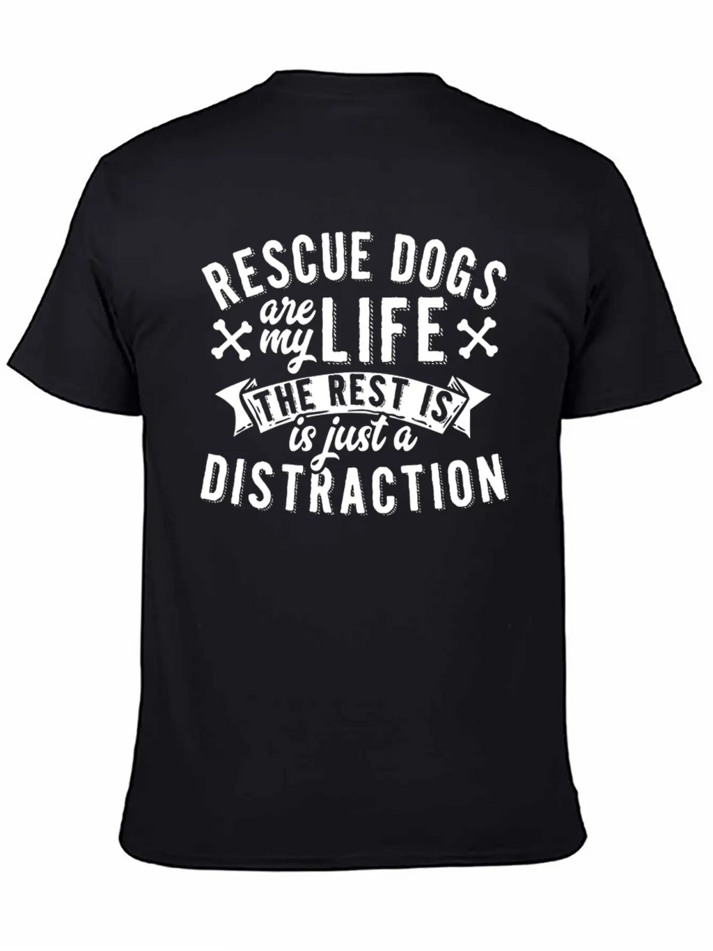 Rescue Dogs Are My Life Dog Rescue Classic Cotton Tee – Unisex Comfort For Any Season
