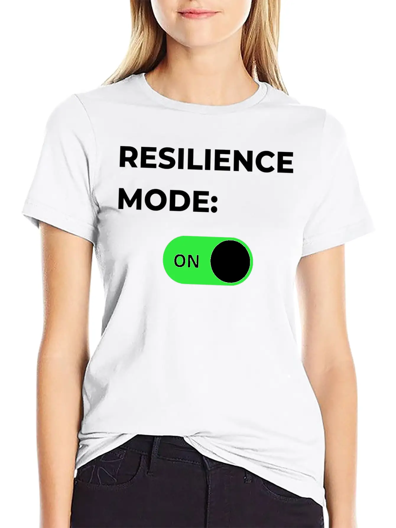 Resilience Mode: Always ON Classic Cotton Tee – Unisex Comfort For Any Season