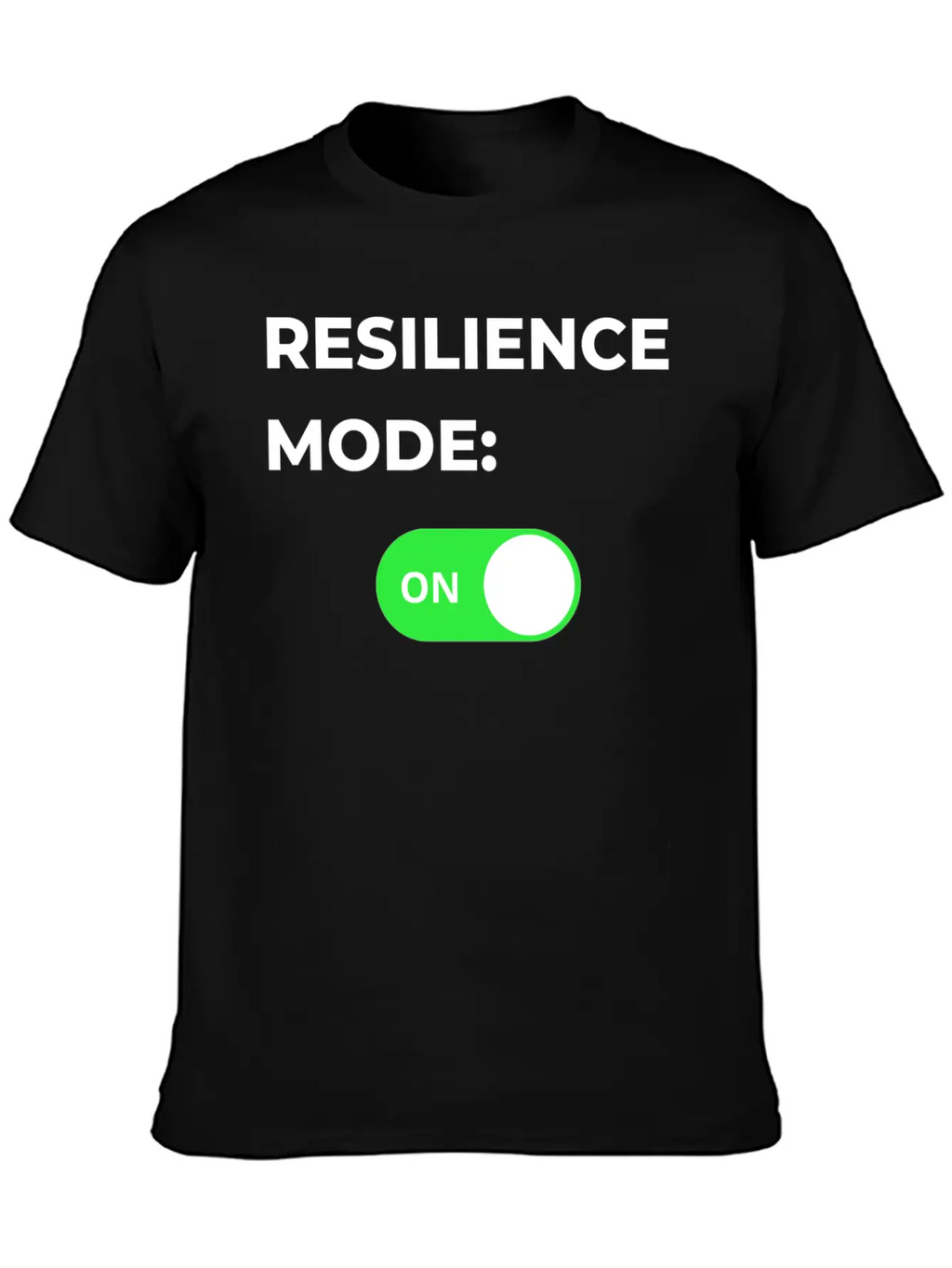 Resilience Mode: Always ON Classic Cotton Tee – Unisex Comfort For Any Season