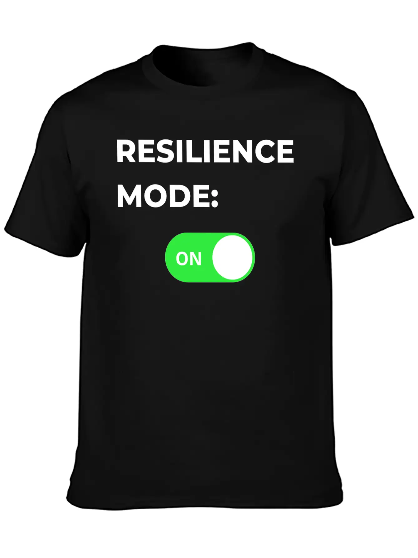 Resilience Mode: Always ON Classic Cotton Tee – Unisex Comfort For Any Season