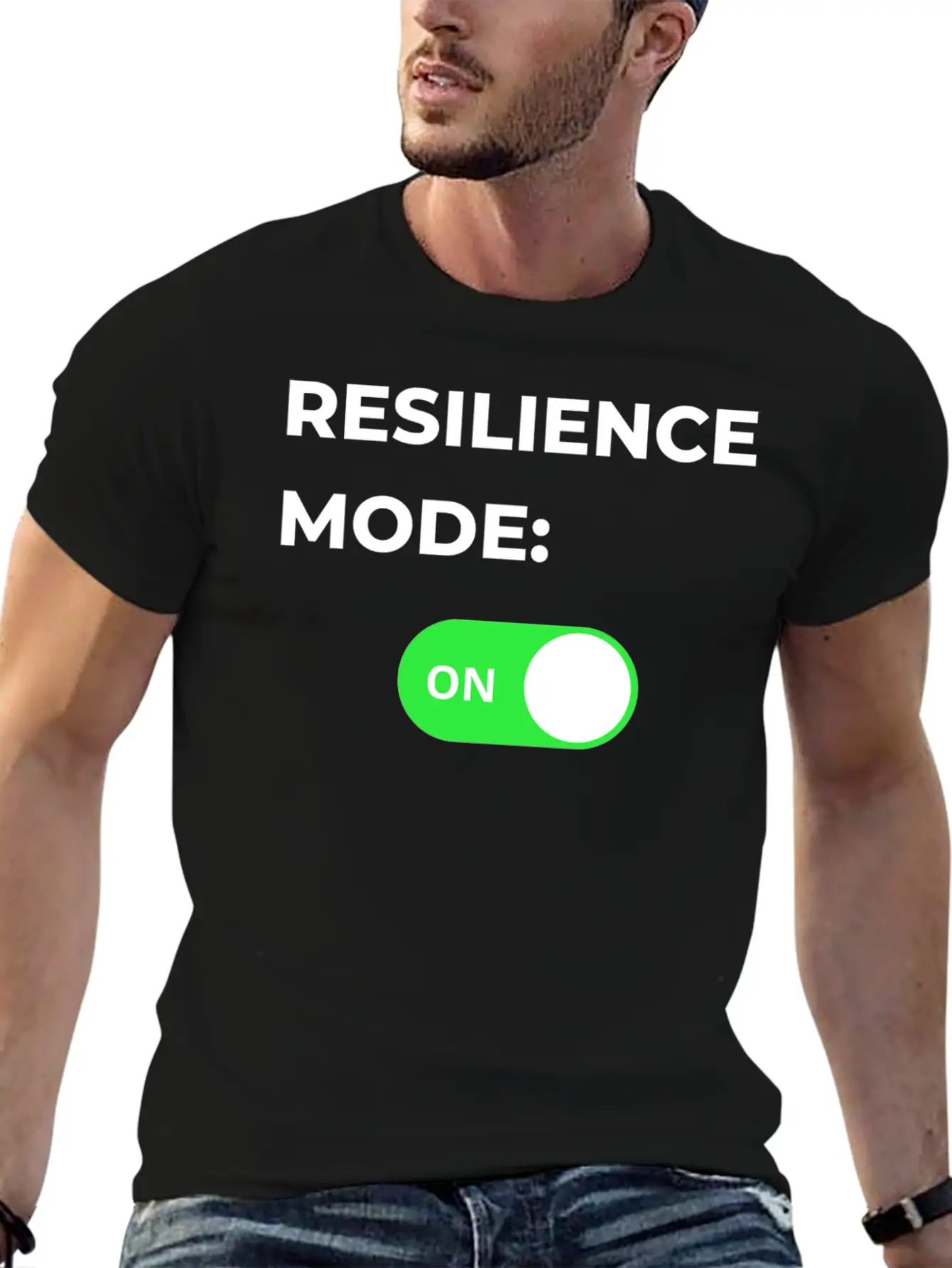Resilience Mode: Always ON Classic Cotton Tee – Unisex Comfort For Any Season