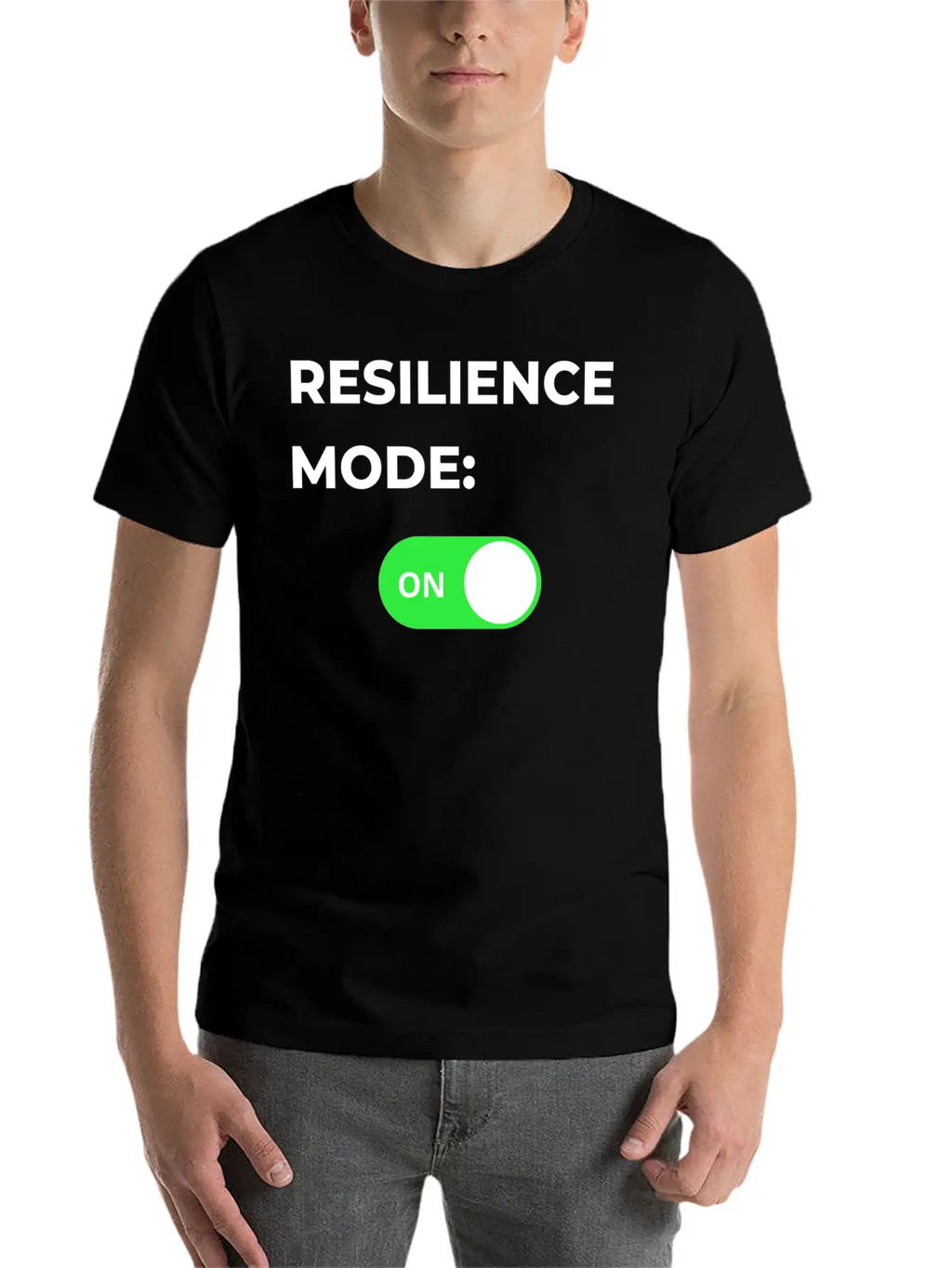 Resilience Mode: Always ON Classic Cotton Tee – Unisex Comfort For Any Season