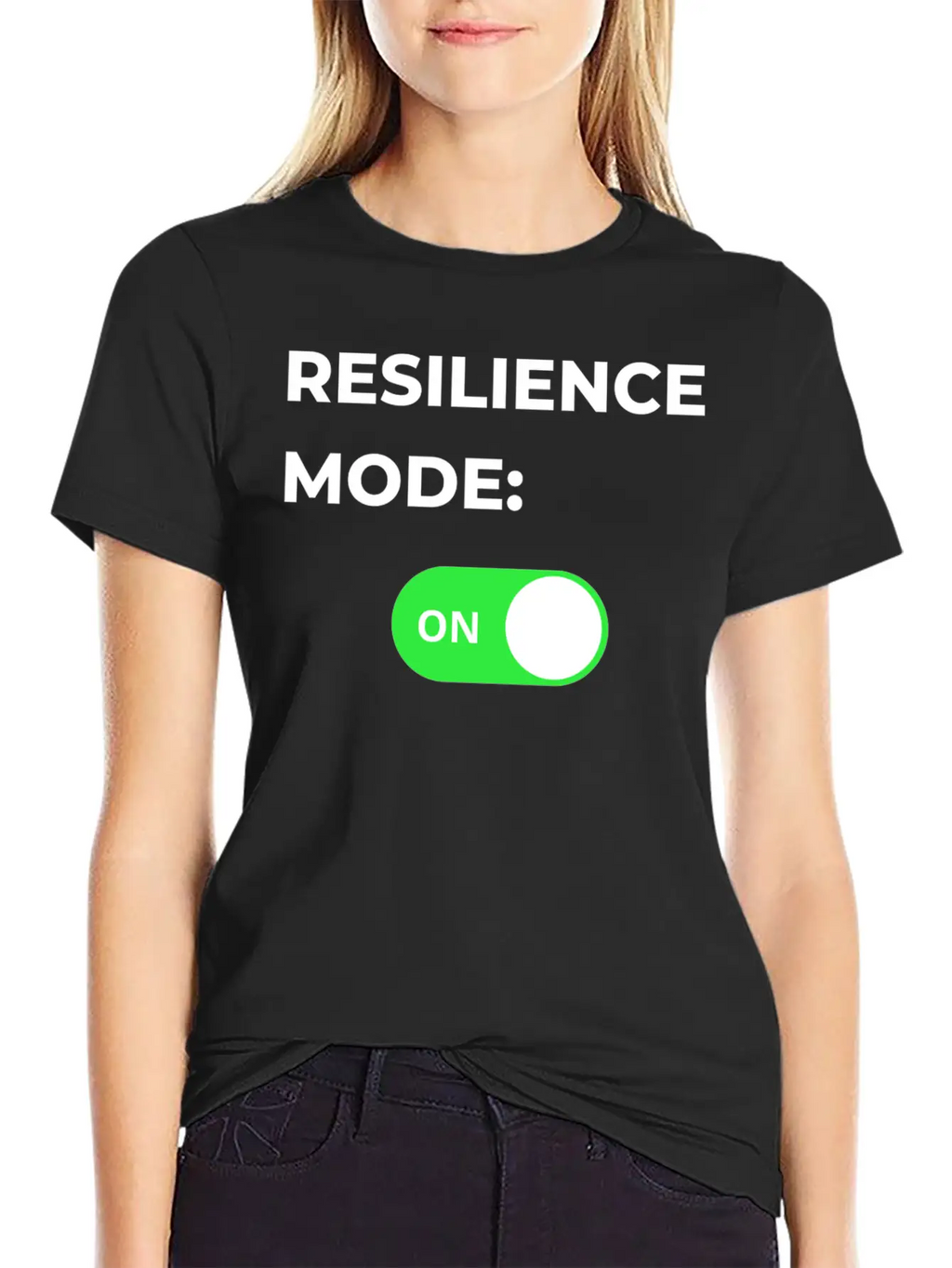 Resilience Mode: Always ON Classic Cotton Tee – Unisex Comfort For Any Season