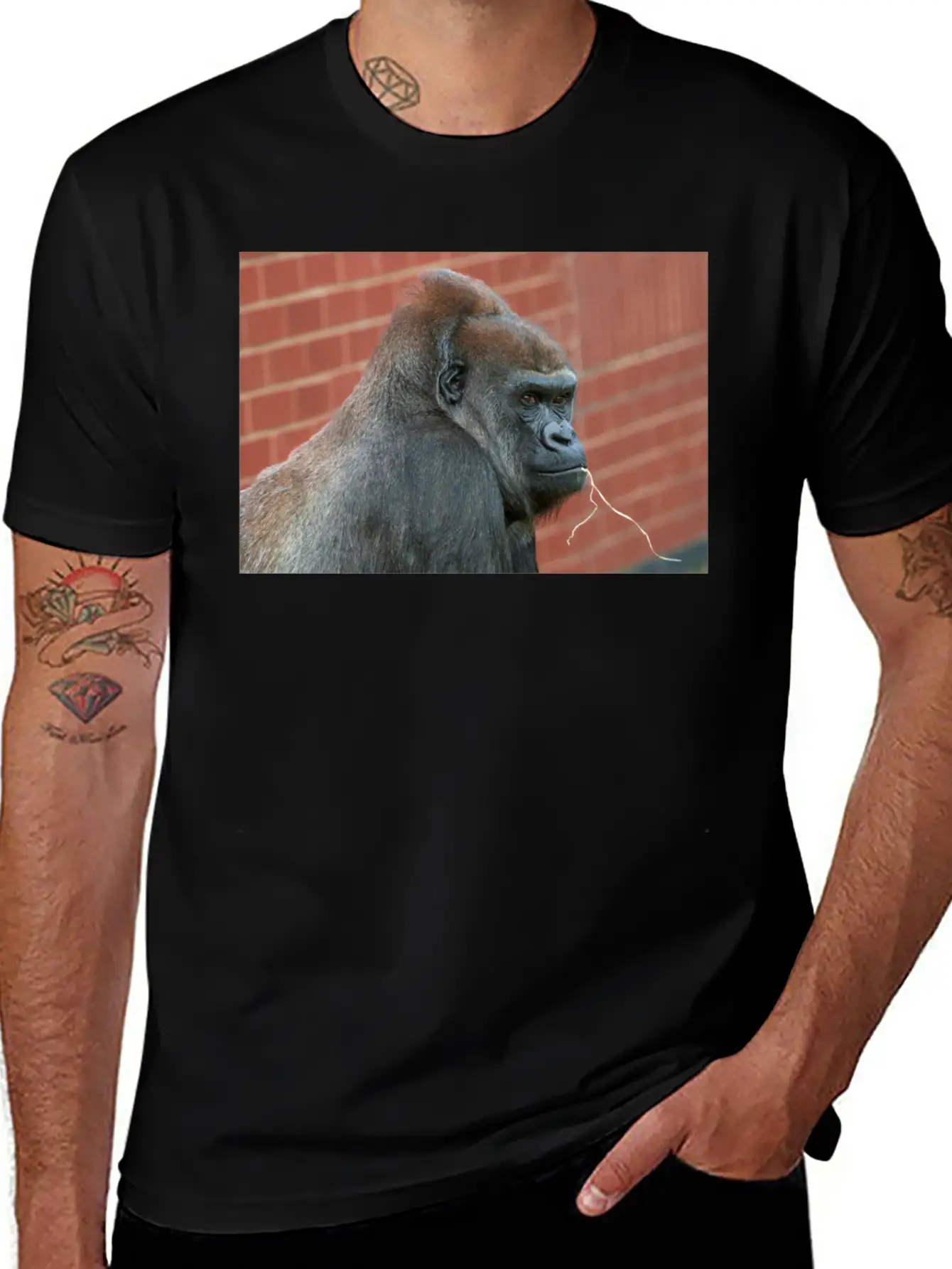Resilient Gorilla Mother Basic Graphic T-Shirt – Daily Comfort In Soft Cotton