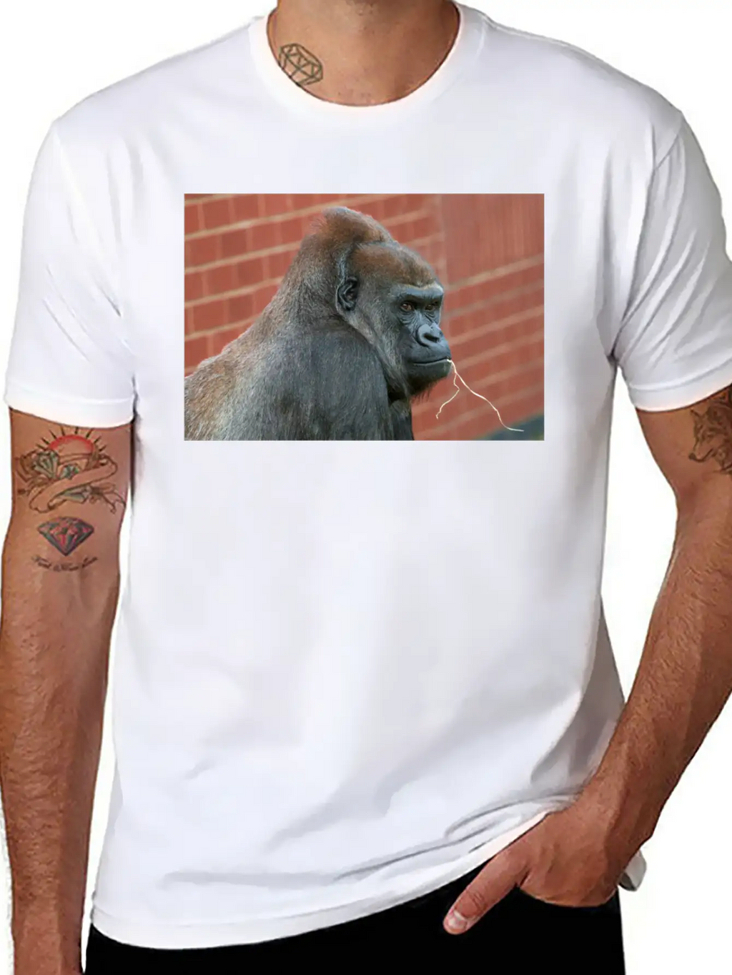 Resilient Gorilla Mother Basic Graphic T-Shirt – Daily Comfort In Soft Cotton