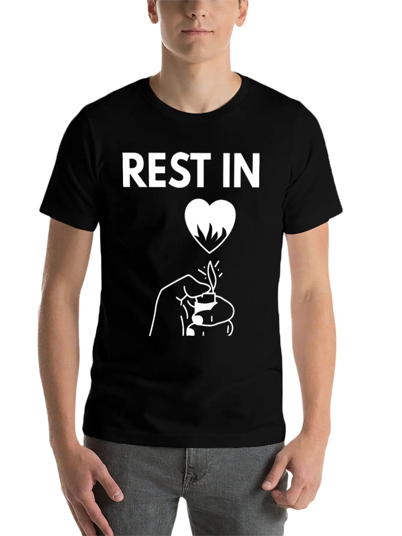 Rest In Chill Relaxed Everyday Tee – Lightweight And Durable Cotton