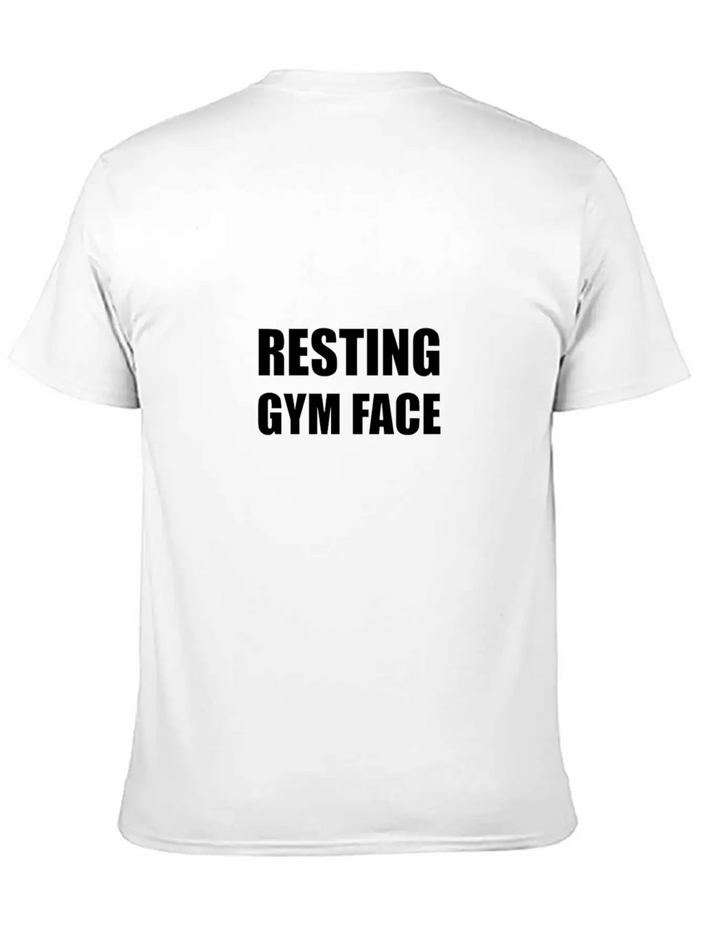 Resting Gym Face Funny Breathable Graphic T-Shirt – Perfect For Casual Days