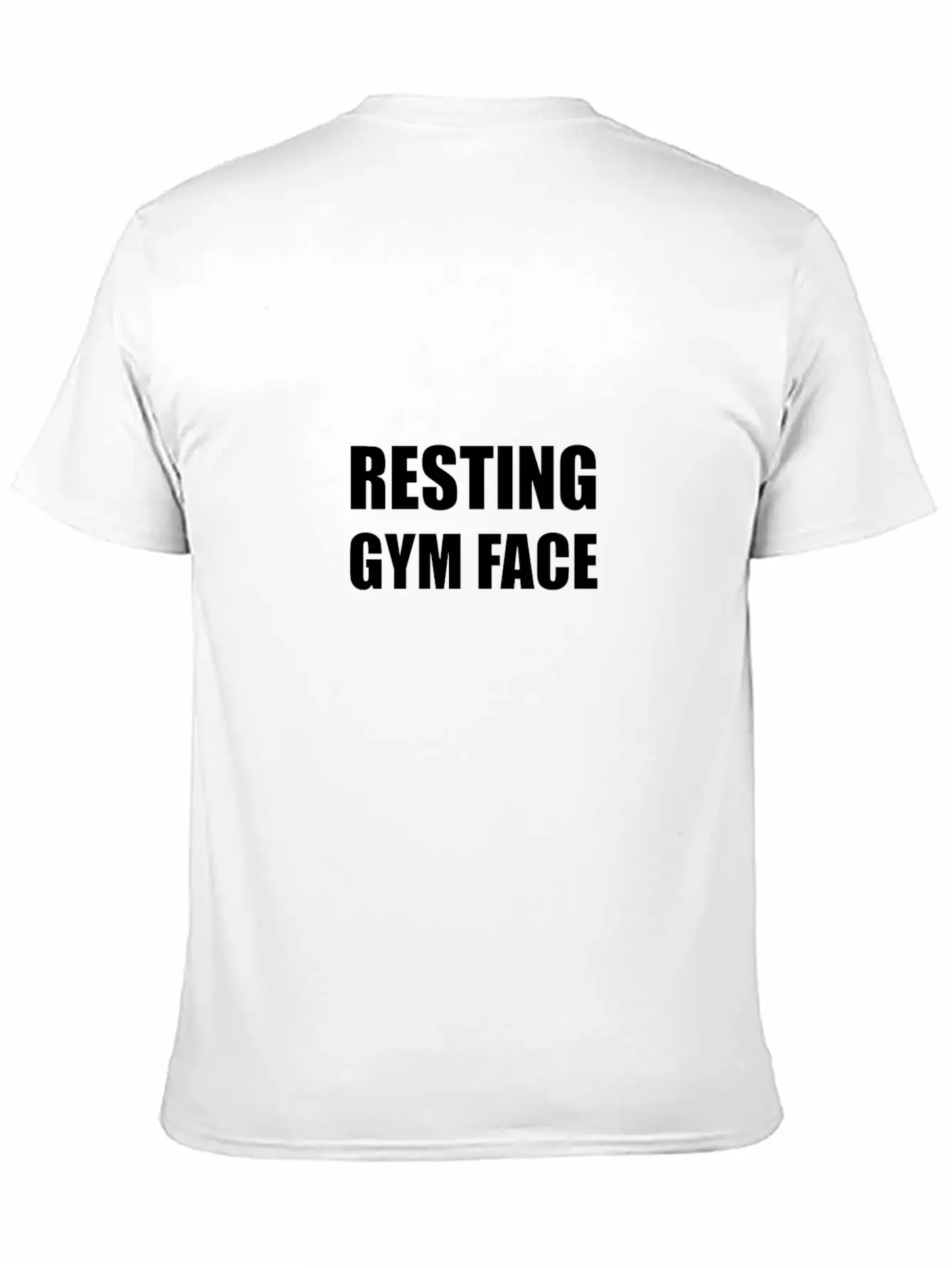 Resting Gym Face Funny Breathable Graphic T-Shirt – Perfect For Casual Days