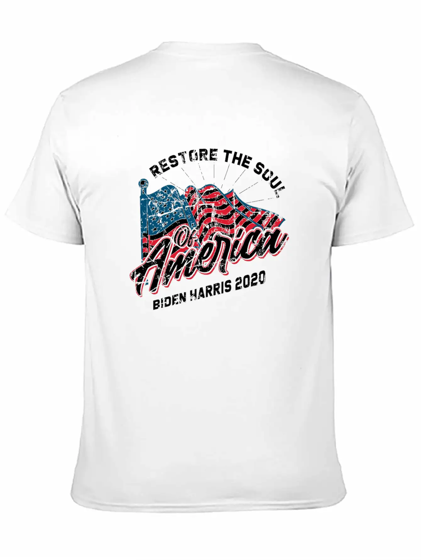 Restore The Soul Of America - Biden 2020 Basic Graphic T-Shirt – Daily Comfort In Soft Cotton