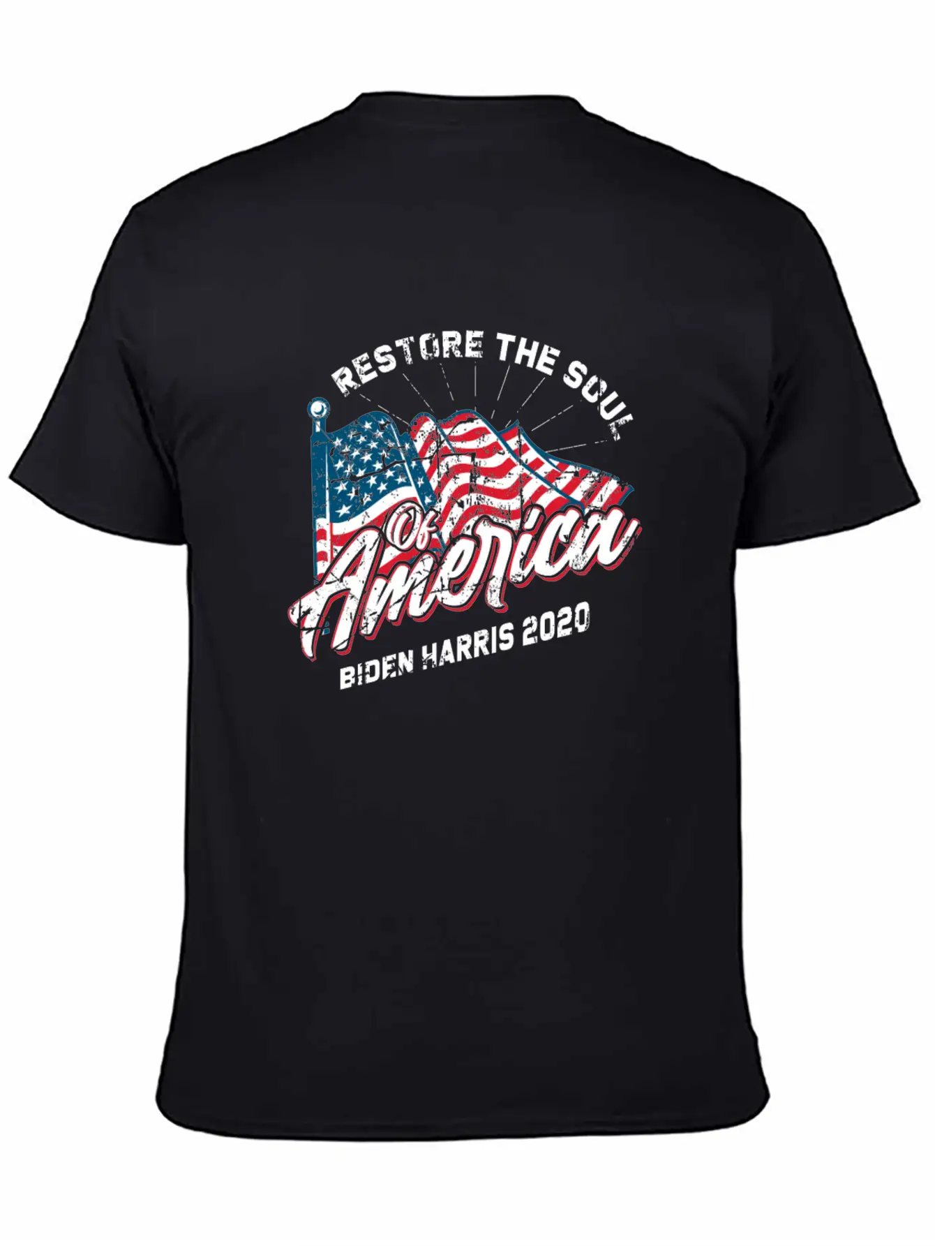 Restore The Soul Of America - Biden 2020 Basic Graphic T-Shirt – Daily Comfort In Soft Cotton