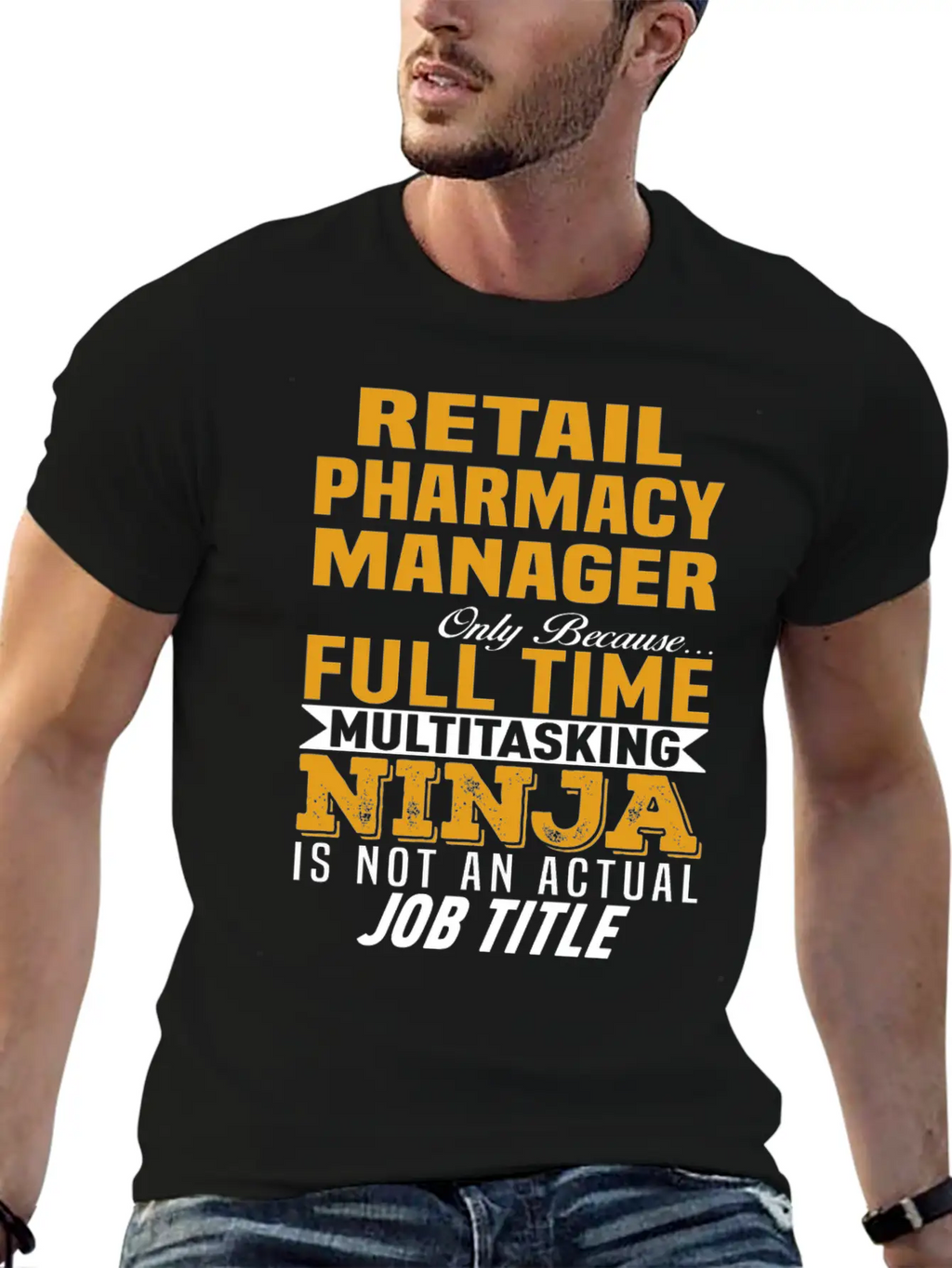 Retail Pharmacy Manager Unisex Casual T-Shirt – Clean Design For Daily Comfort