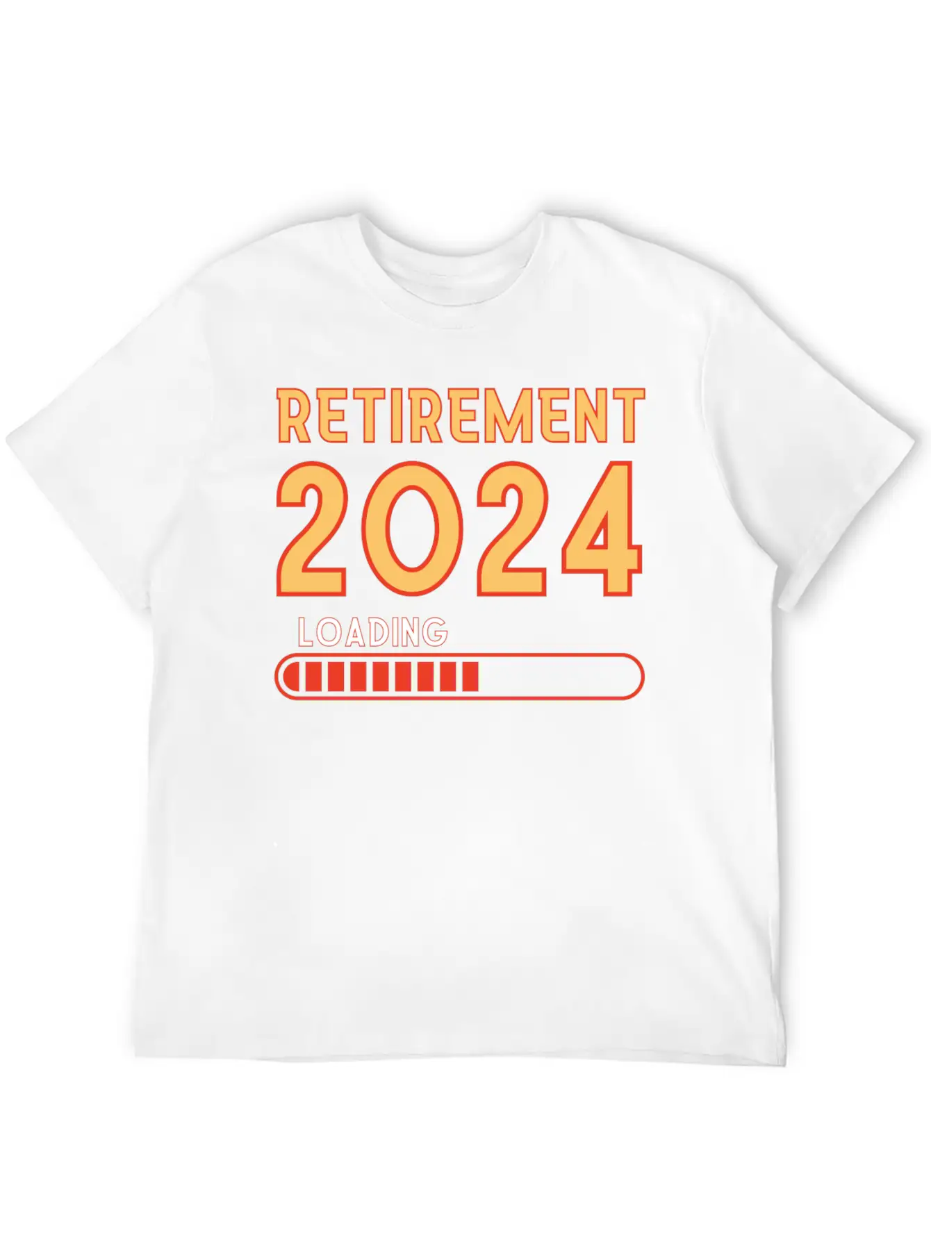 Retirement 2024 Loading, Retirement Party Essential Cotton Tee For Daily Outfits – Unisex Style