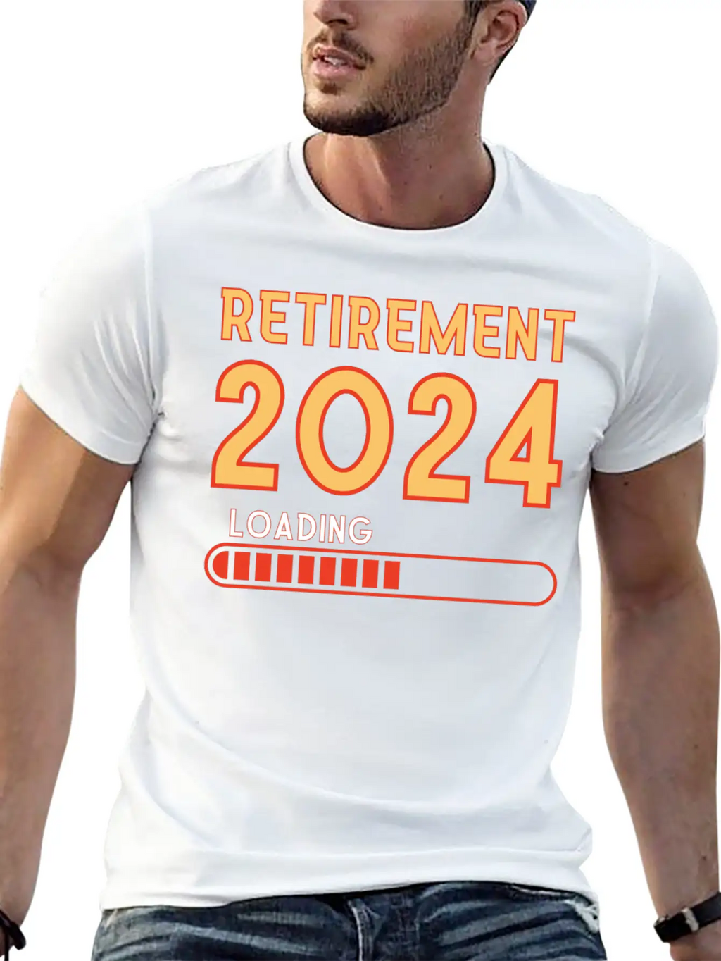 Retirement 2024 Loading, Retirement Party Essential Cotton Tee For Daily Outfits – Unisex Style