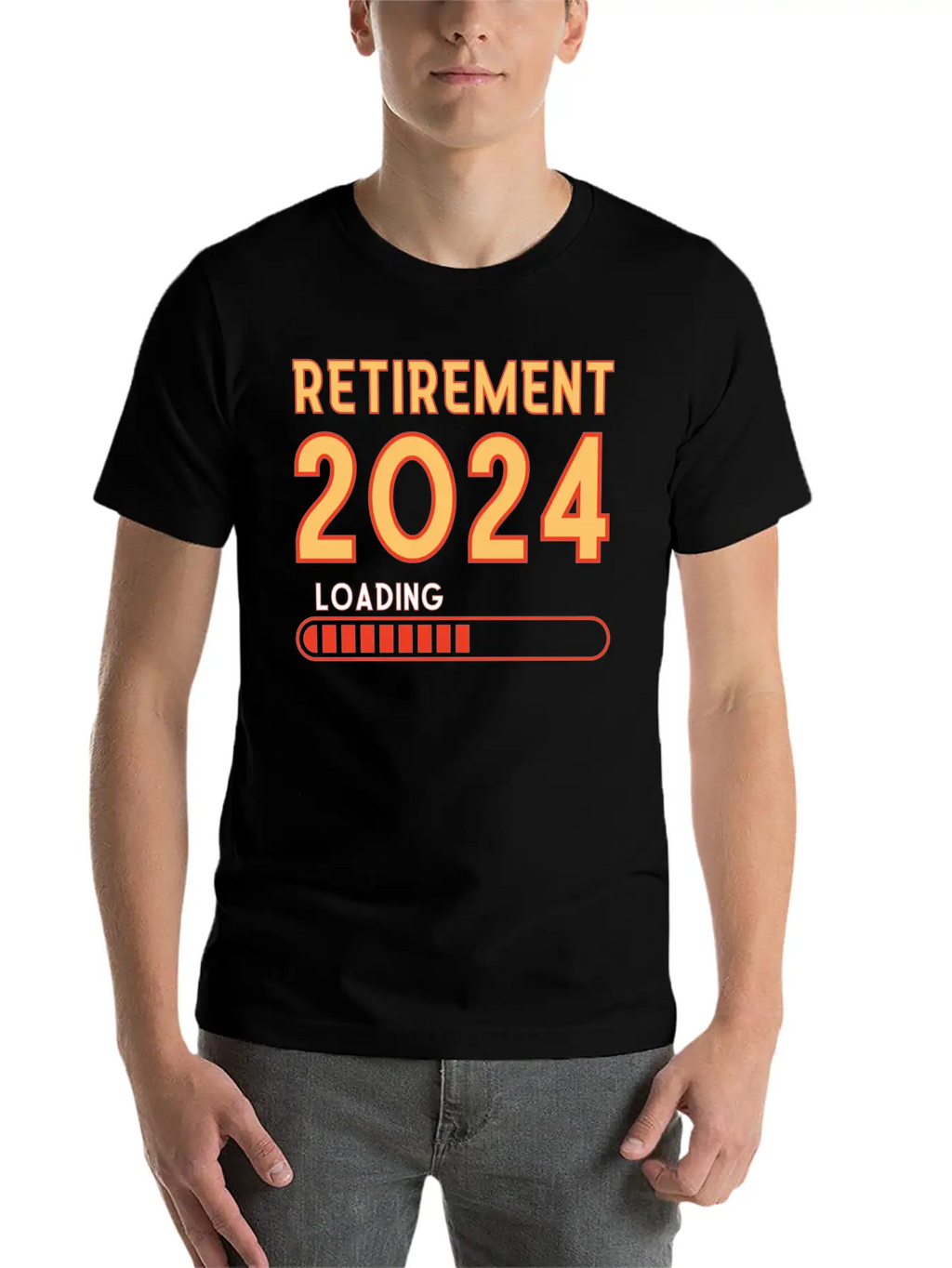 Retirement 2024 Loading, Retirement Party Essential Cotton Tee For Daily Outfits – Unisex Style