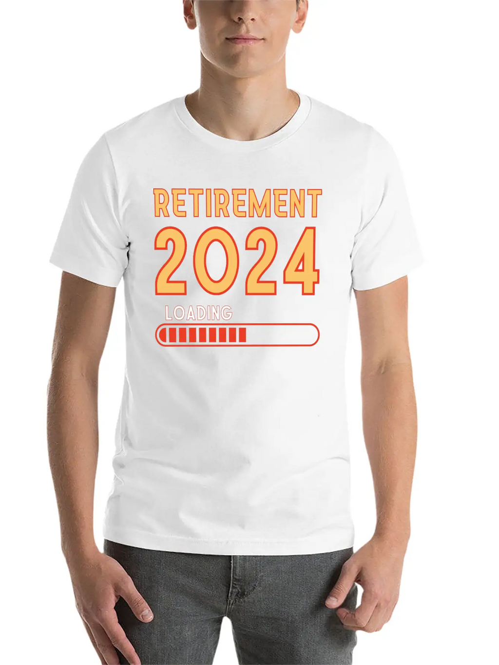 Retirement 2024 Loading, Retirement Party Essential Cotton Tee For Daily Outfits – Unisex Style