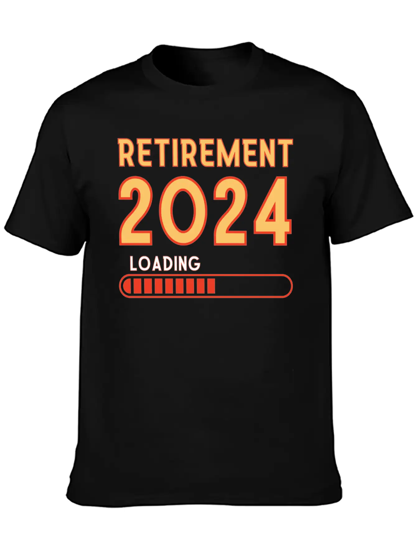 Retirement 2024 Loading, Retirement Party Essential Cotton Tee For Daily Outfits – Unisex Style