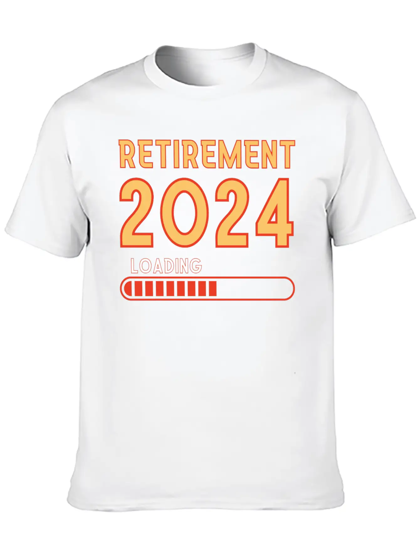 Retirement 2024 Loading, Retirement Party Essential Cotton Tee For Daily Outfits – Unisex Style