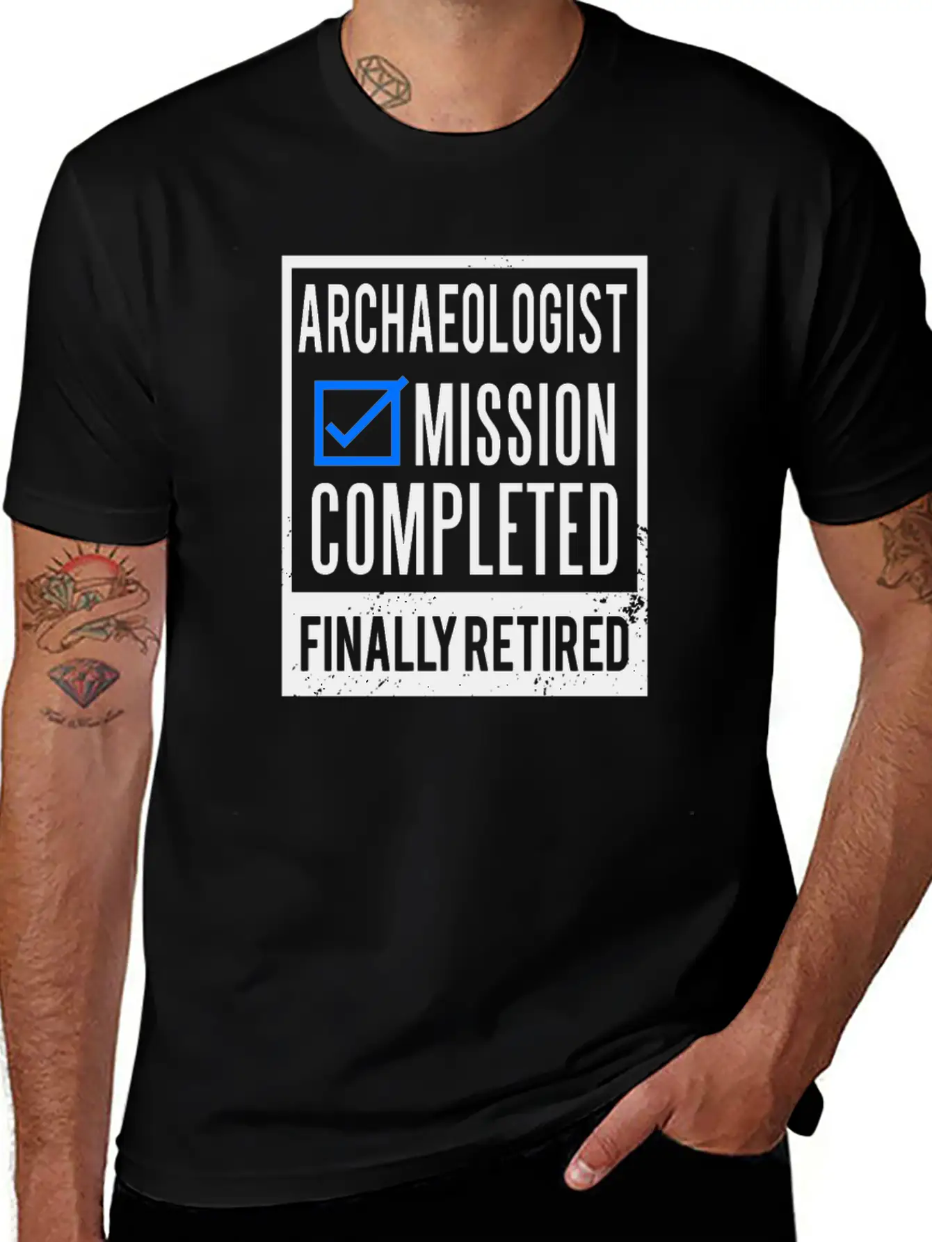 Retirement - Retired Archaeologist Breathable Graphic T-Shirt – Perfect For Casual Days
