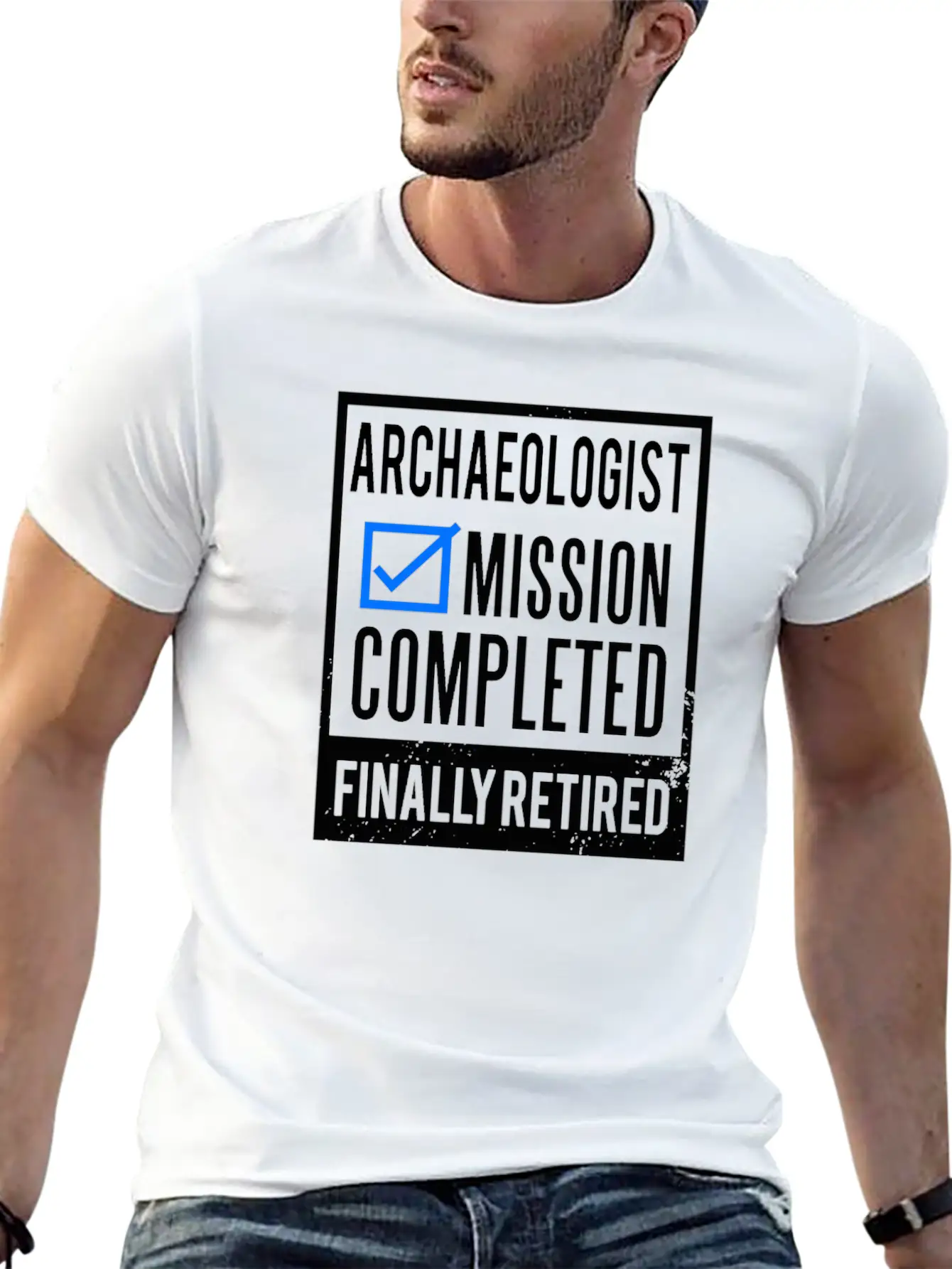 Retirement - Retired Archaeologist Breathable Graphic T-Shirt – Perfect For Casual Days