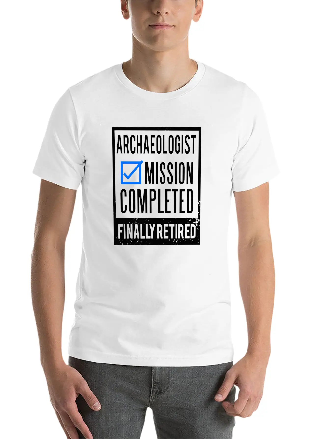 Retirement - Retired Archaeologist Breathable Graphic T-Shirt – Perfect For Casual Days