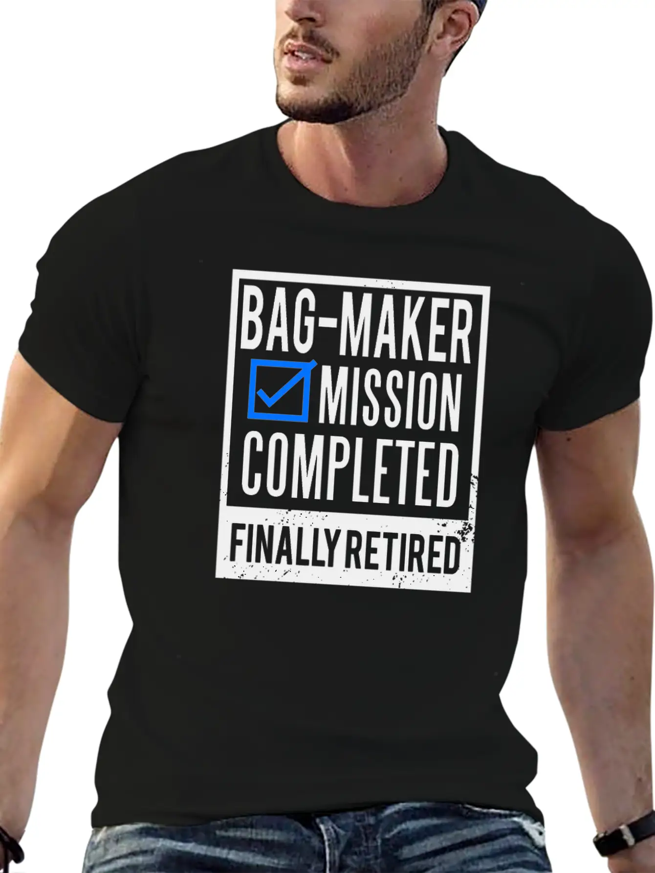 Retirement - Retired Bag-maker Essential Cotton Tee For Daily Outfits – Unisex Style