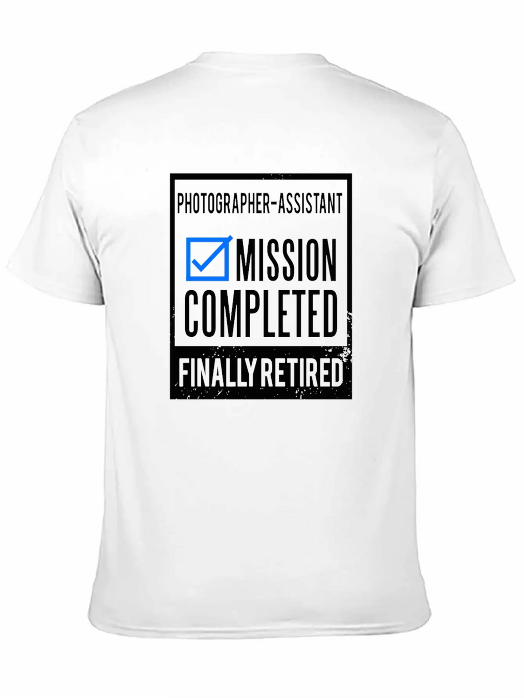 Retirement - Retired Photographer-Assistant Breathable Graphic T-Shirt – Perfect For Casual Days