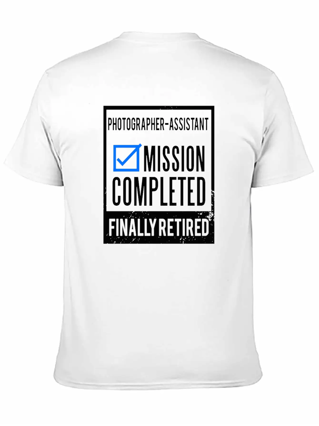 Retirement - Retired Photographer-Assistant Breathable Graphic T-Shirt – Perfect For Casual Days