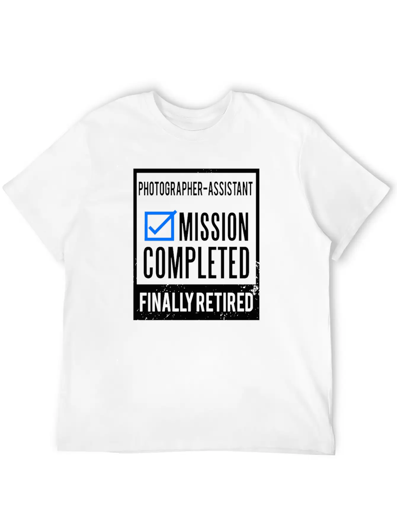 Retirement - Retired Photographer-Assistant Breathable Graphic T-Shirt – Perfect For Casual Days