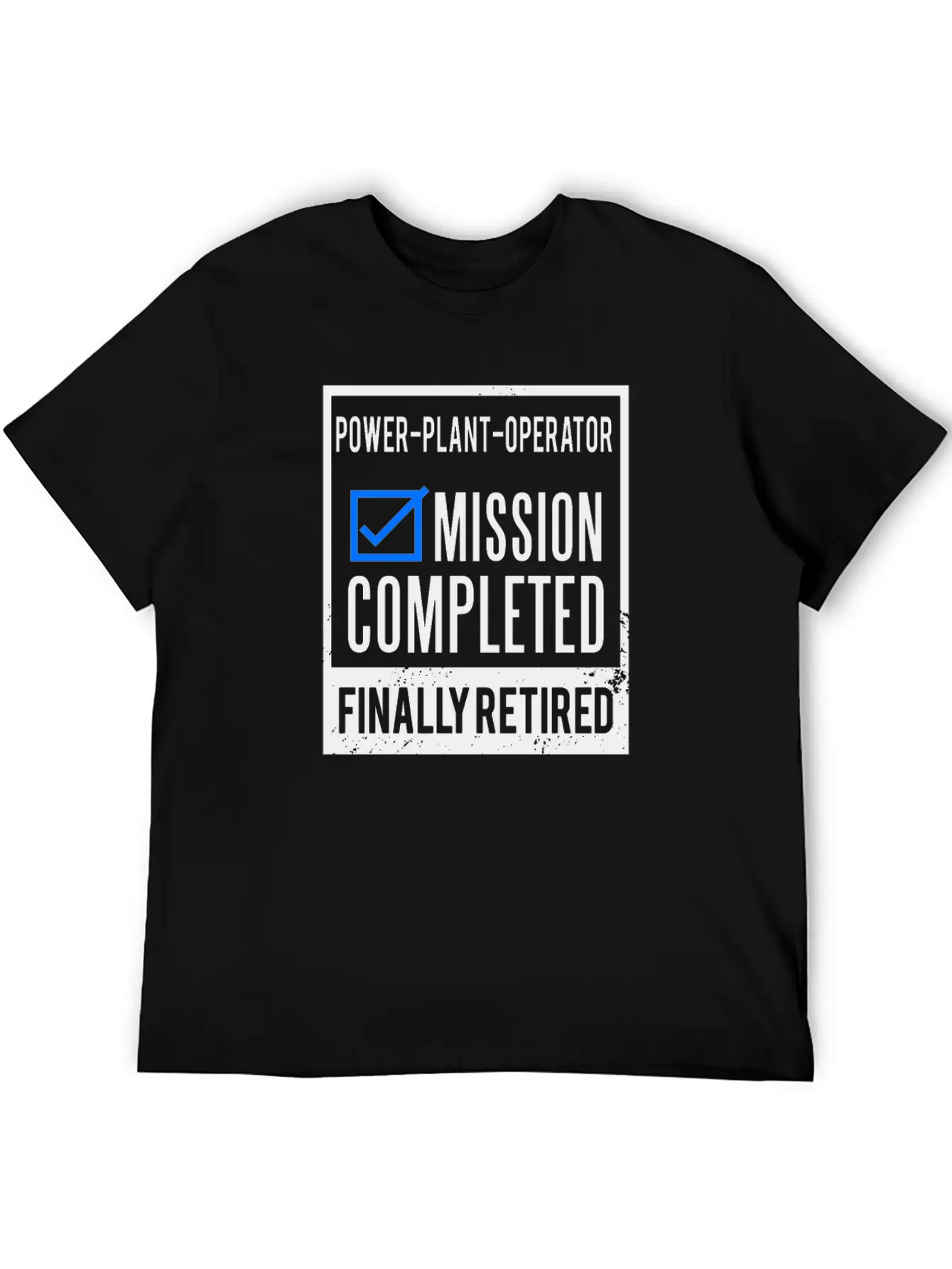 Retirement - Retired Power-Plant-Operator Breathable Graphic T-Shirt – Perfect For Casual Days