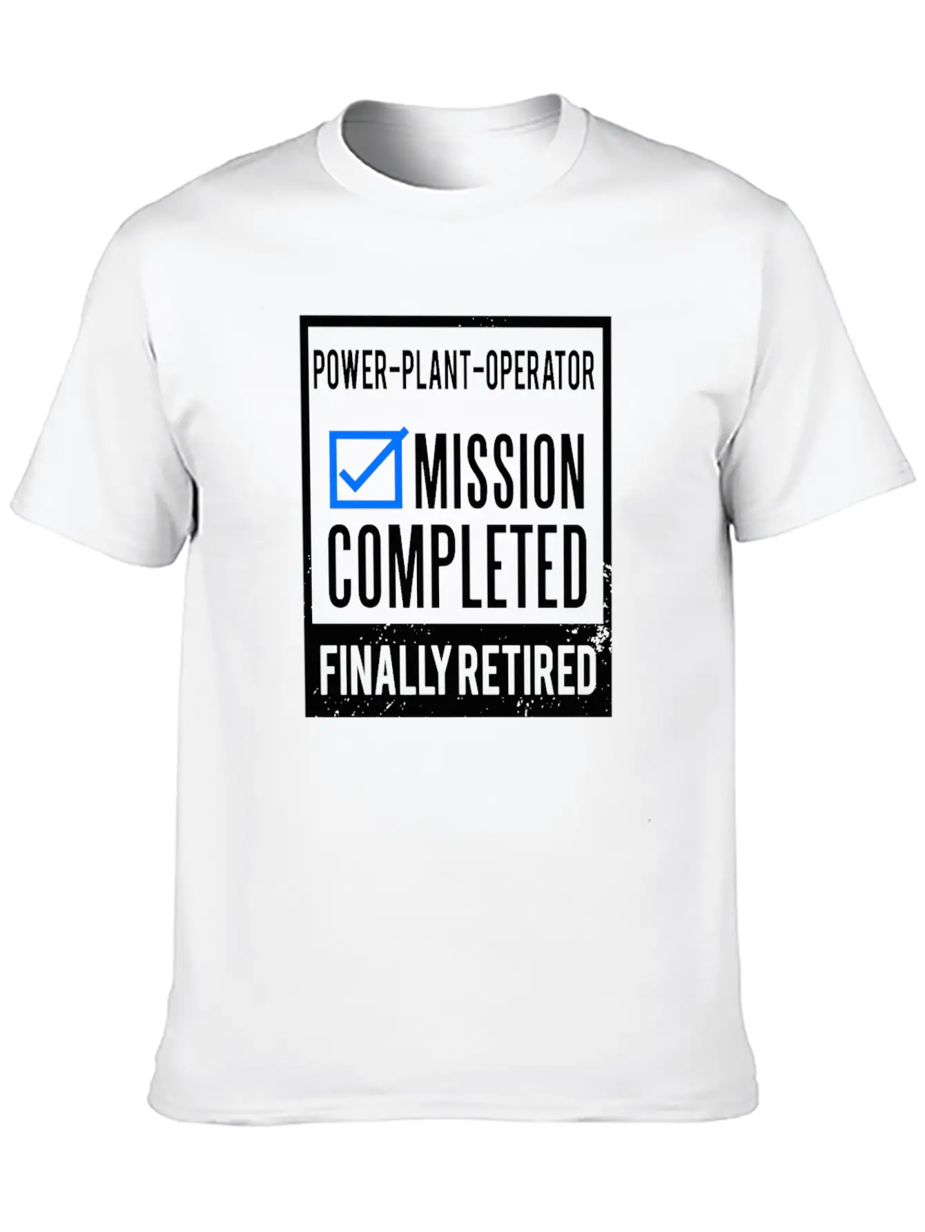 Retirement - Retired Power-Plant-Operator Breathable Graphic T-Shirt – Perfect For Casual Days