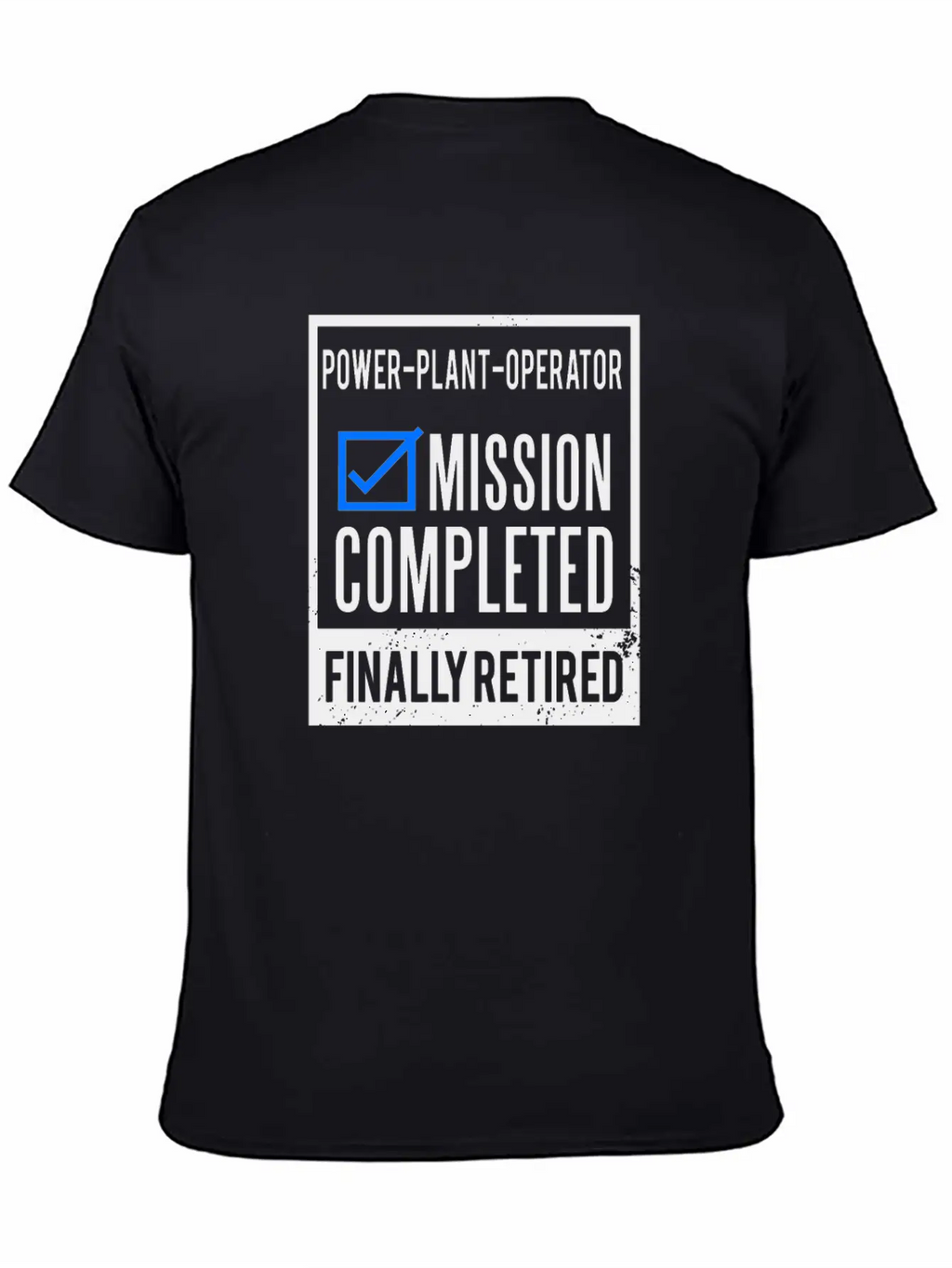 Retirement - Retired Power-Plant-Operator Breathable Graphic T-Shirt – Perfect For Casual Days