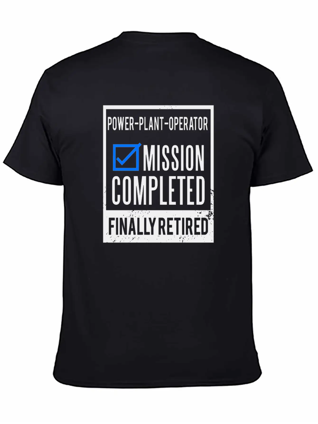 Retirement - Retired Power-Plant-Operator Breathable Graphic T-Shirt – Perfect For Casual Days