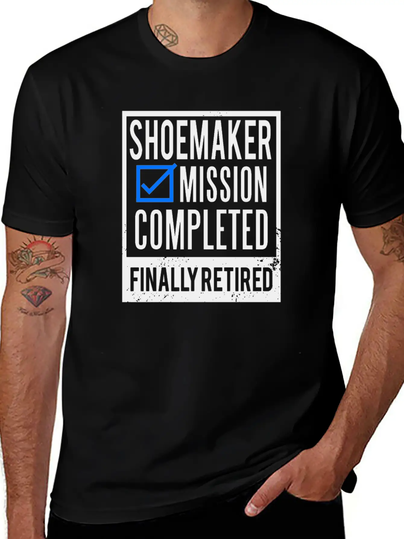 Retirement - Retired Shoemaker Essential Unisex Summer Tee – Soft Cotton Casual Fit