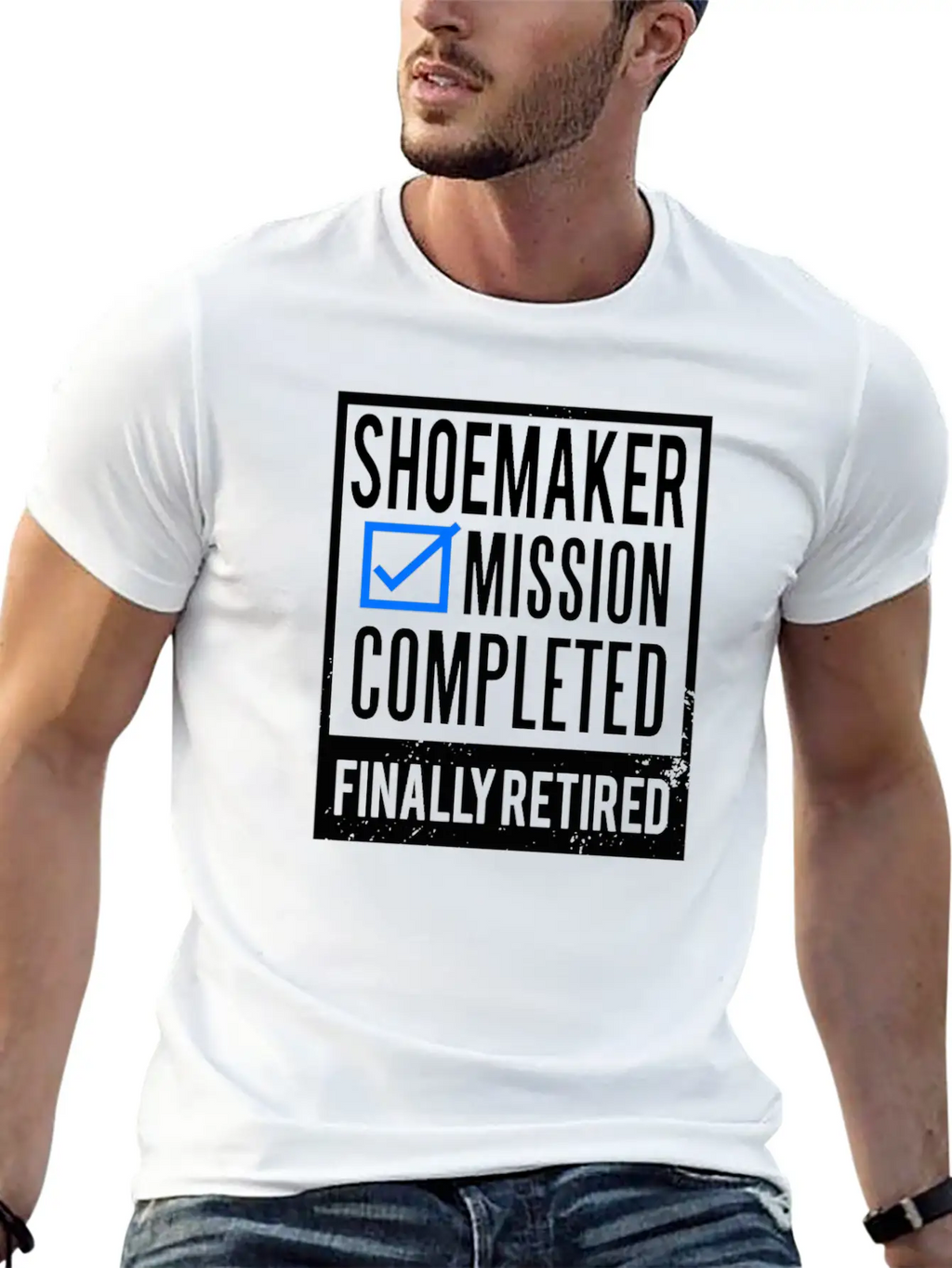 Retirement - Retired Shoemaker Essential Unisex Summer Tee – Soft Cotton Casual Fit